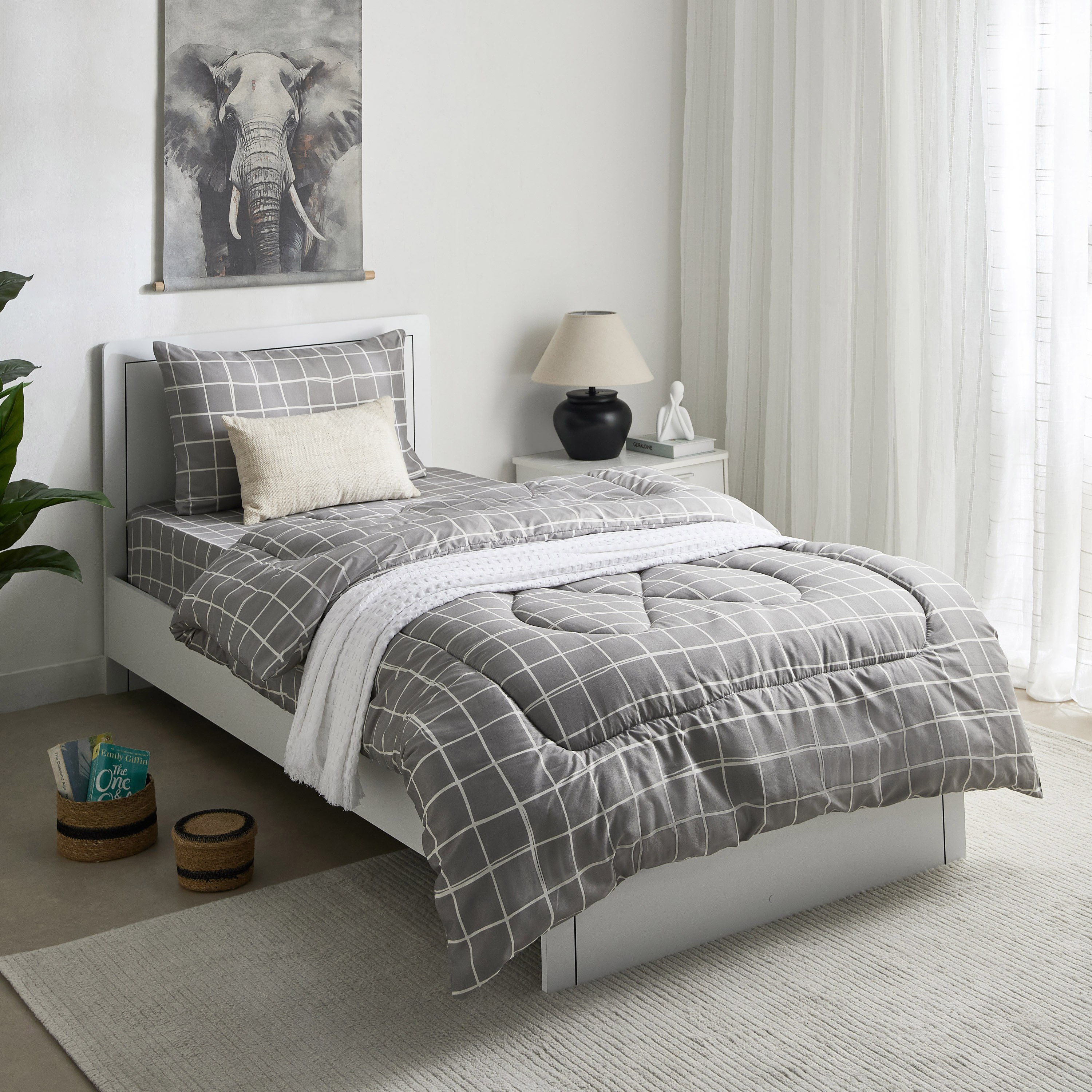 شرشف مطّاطي فردي أكرون من ماتريكس - 90x200+20 سم-hbxhomeware-hbxbedroom-image-8