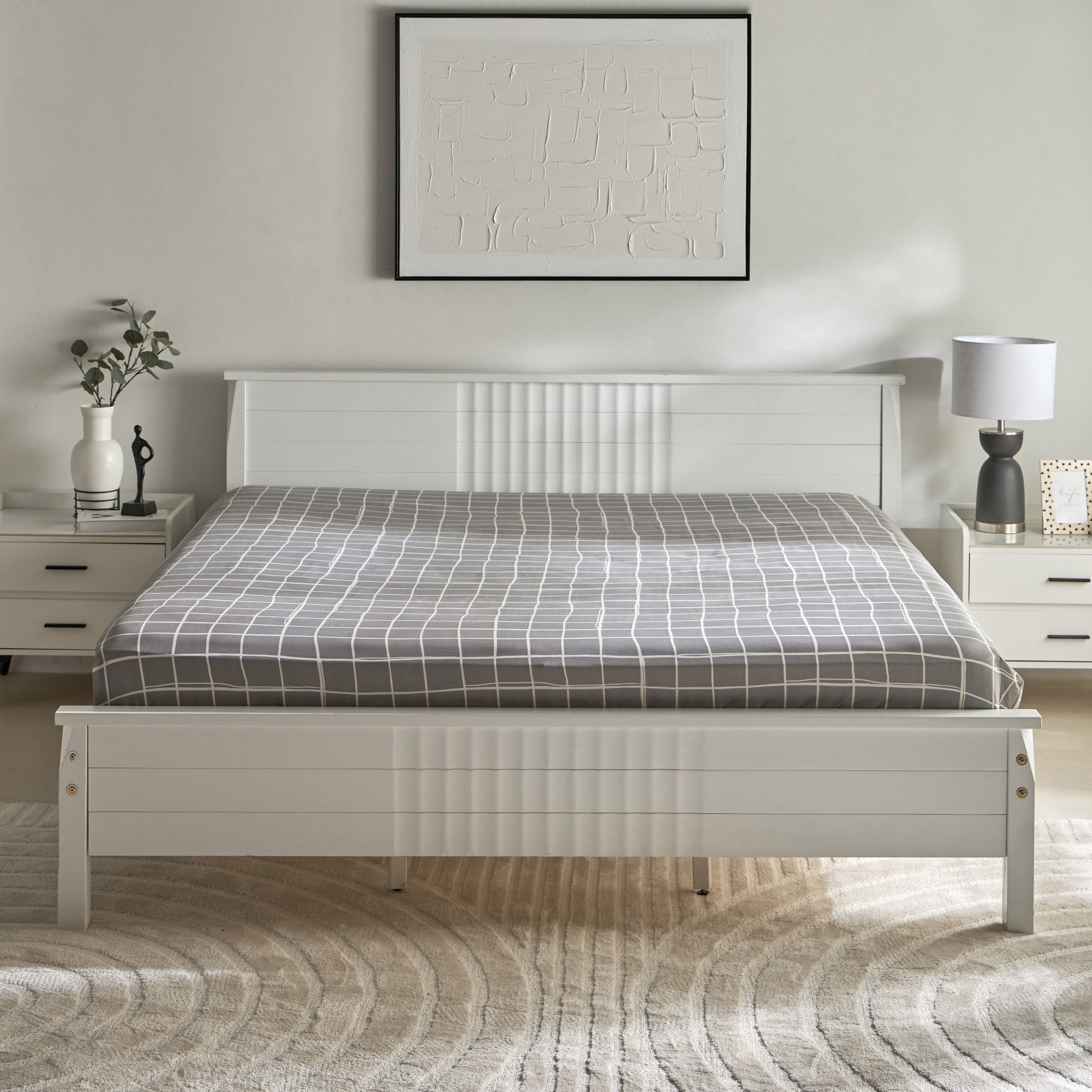 Matrix Acron King Fitted Sheet - 180x200+20 cm-hbxhomeware-hbxbedroom-image-3