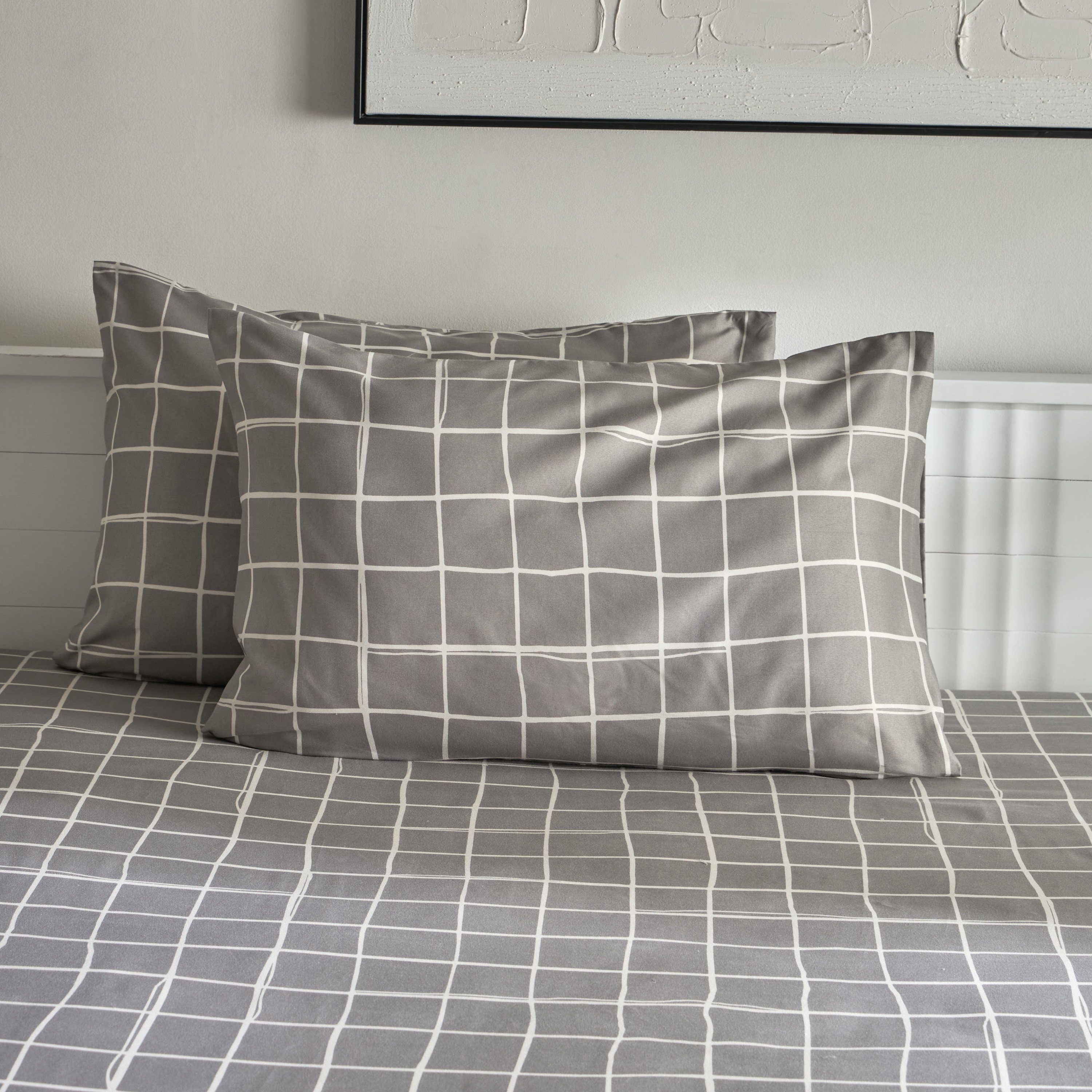 Matrix Acron 2-Piece Printed Microfiber Pillow Cover Set - 50x75 cm-hbxhomeware-hbxbedroom-image-2