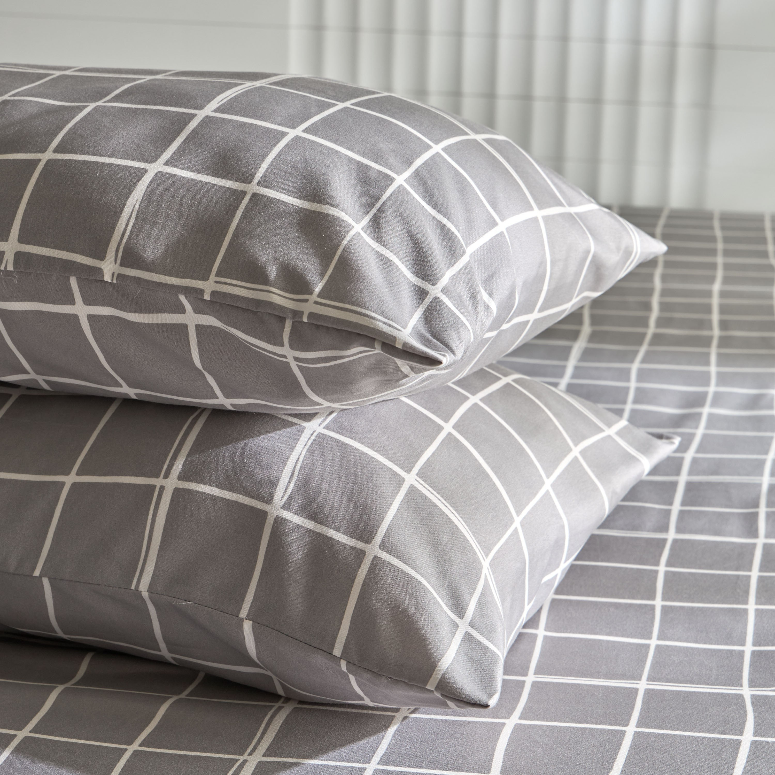 Matrix Acron 2-Piece Printed Microfiber Pillow Cover Set - 50x75 cm-hbxhomeware-hbxbedroom-image-5