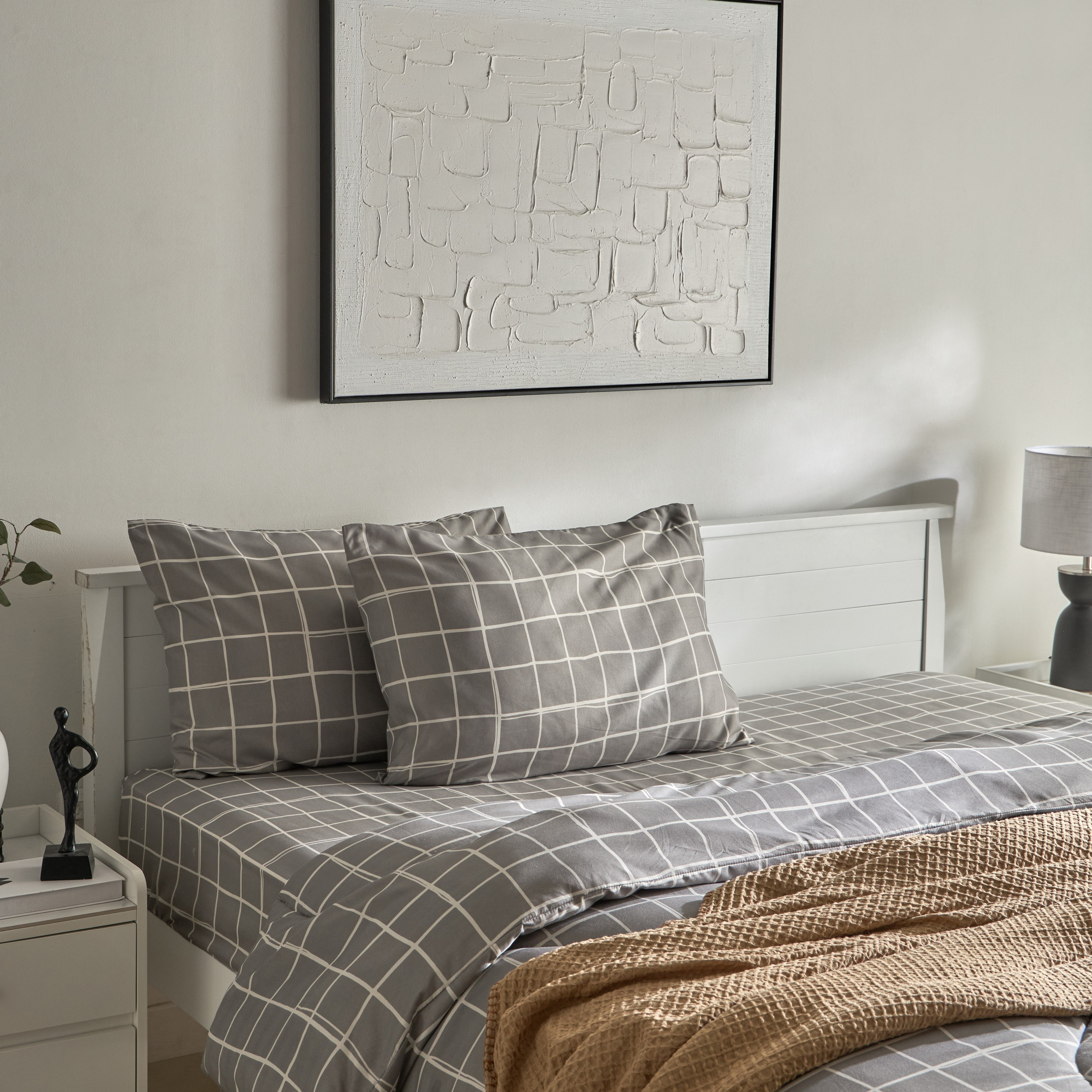 Matrix Acron 2-Piece Printed Microfiber Pillow Cover Set - 50x75 cm-hbxhomeware-hbxbedroom-image-6