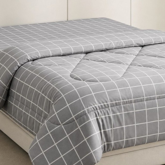 لحاف فردي من الألياف الدقيقة أكرون من ماتريكس - 135×220 سم-hbxhomeware-hbxbedroom-image-1