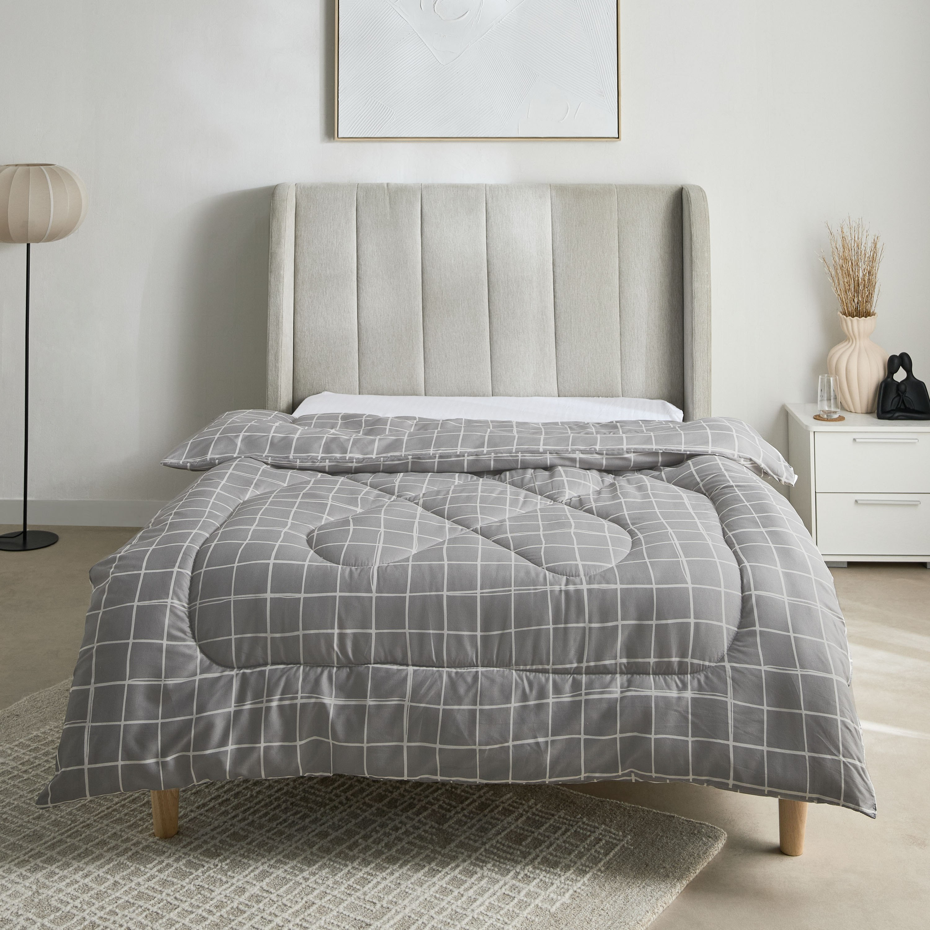 Matrix Acron Microfiber Twin Comforter - 160x220 cm-hbxhomeware-hbxbedroom-image-2