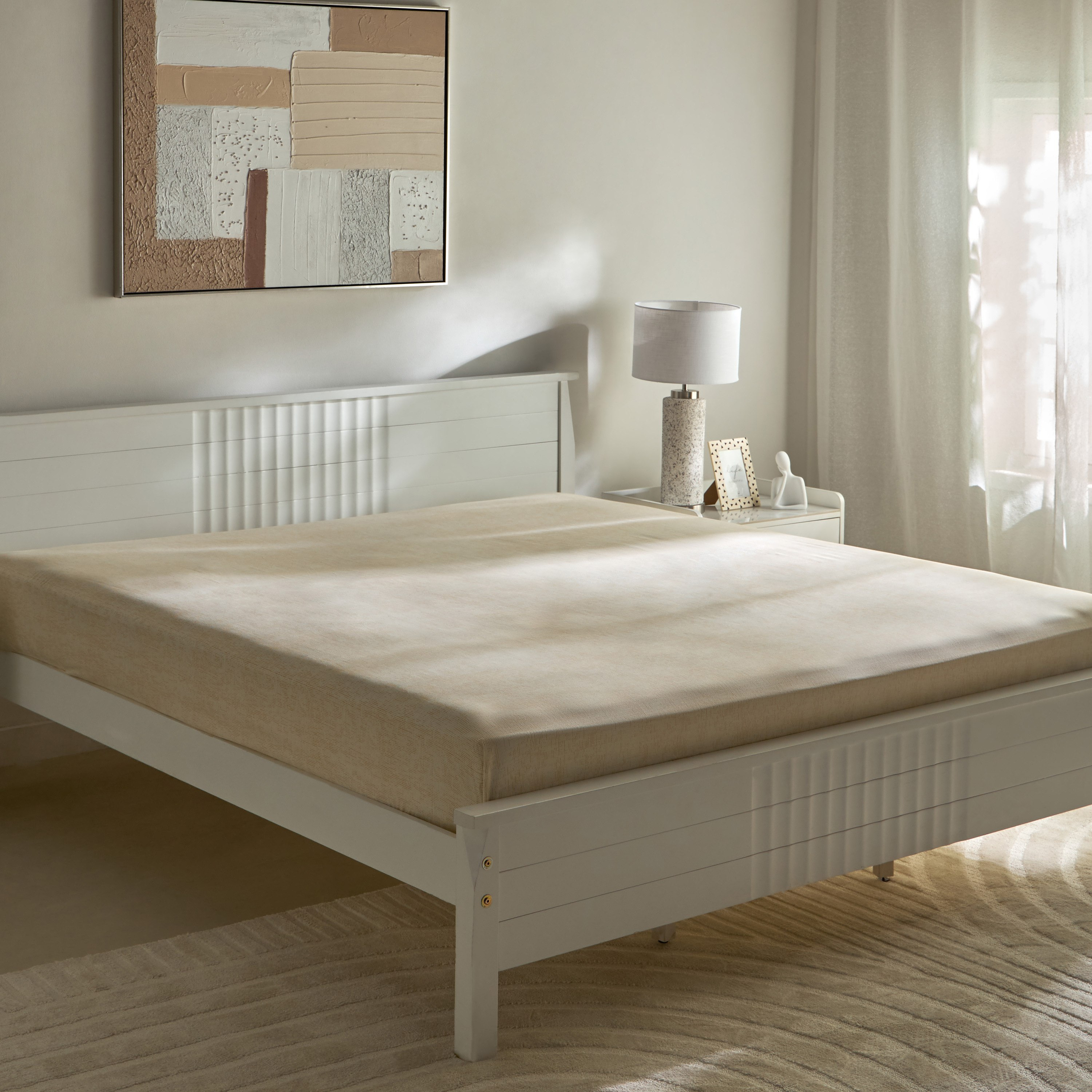 شرشف مطاطي كينج كورال من ماتريكس - 180x200+20 سم-hbxhomeware-hbxbedroom-image-2