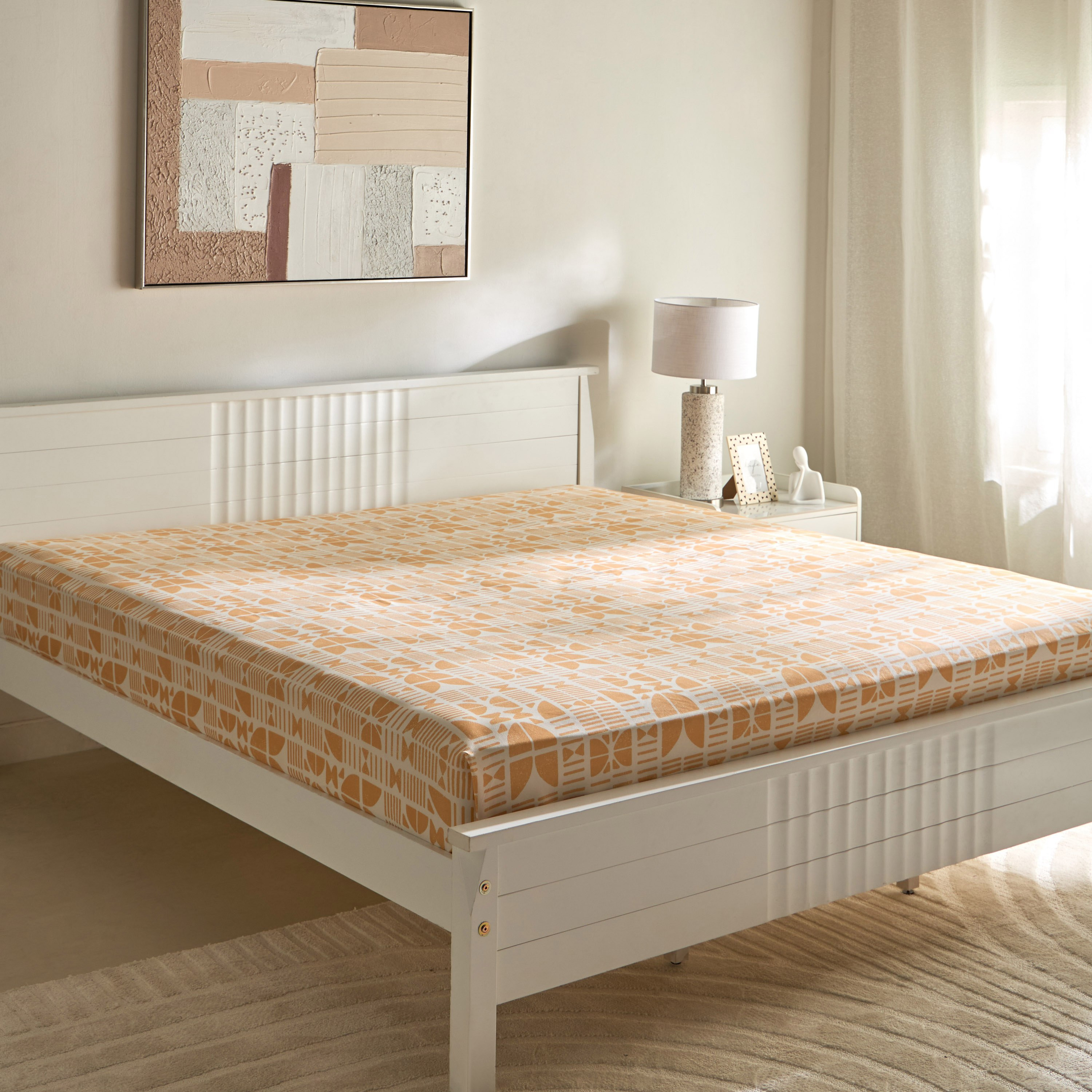 طقم شرشف مسطح كينج مرجاني 3 قطع من ماتريكس - 240x240 سم-hbxhomeware-hbxbedroom-image-4