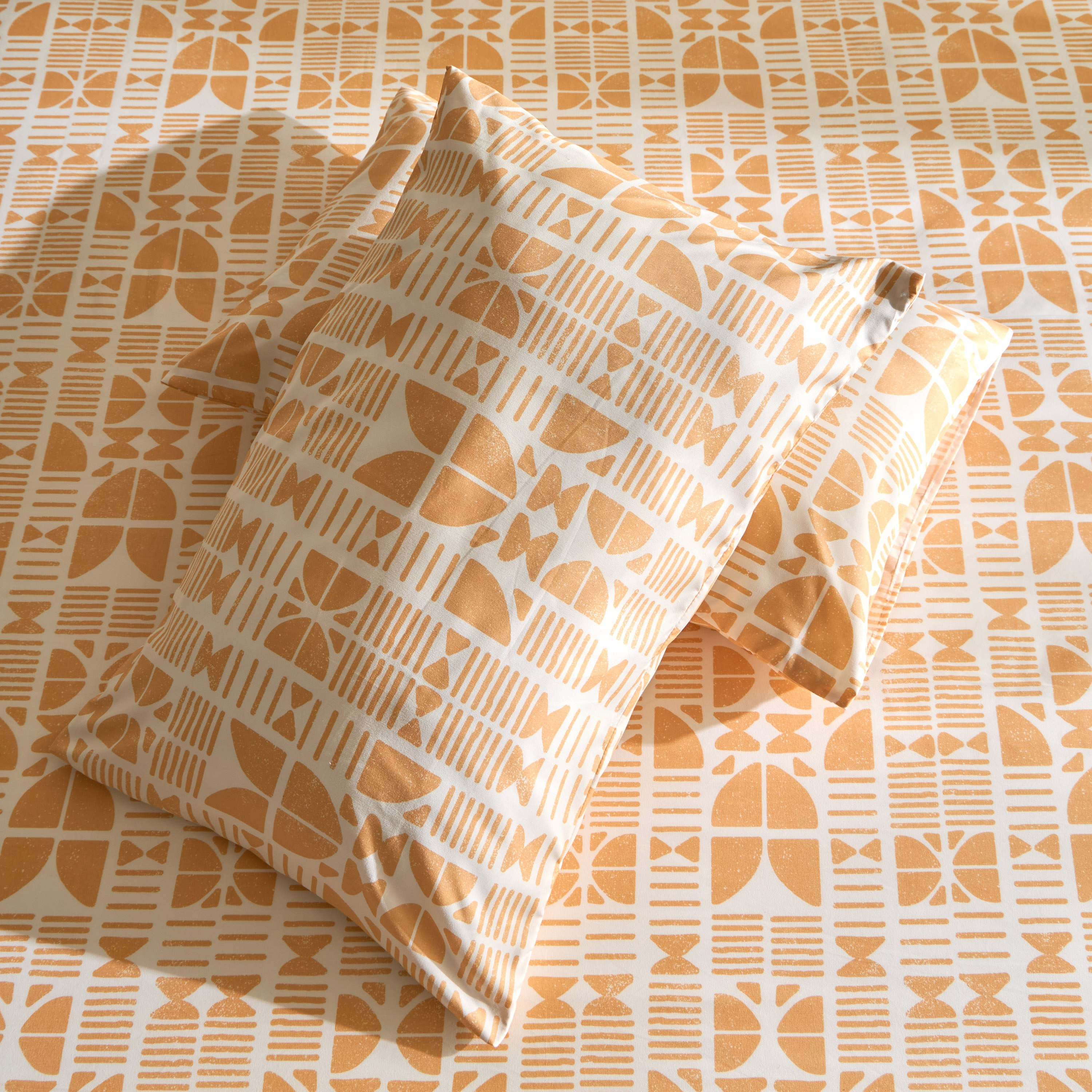 طقم شرشف مسطح كينج مرجاني 3 قطع من ماتريكس - 240x240 سم-hbxhomeware-hbxbedroom-image-5