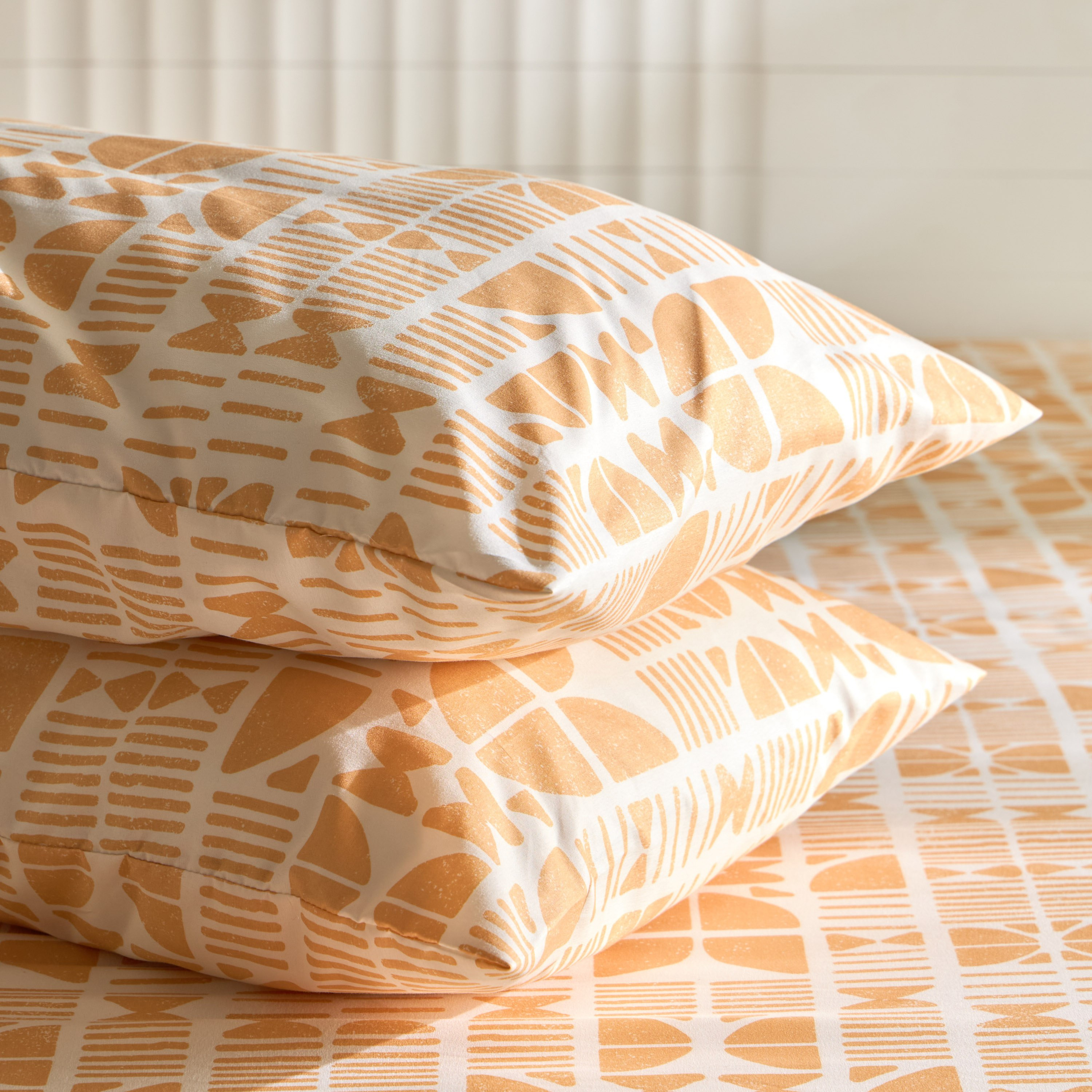 طقم شرشف مسطح كينج مرجاني 3 قطع من ماتريكس - 240x240 سم-hbxhomeware-hbxbedroom-image-6
