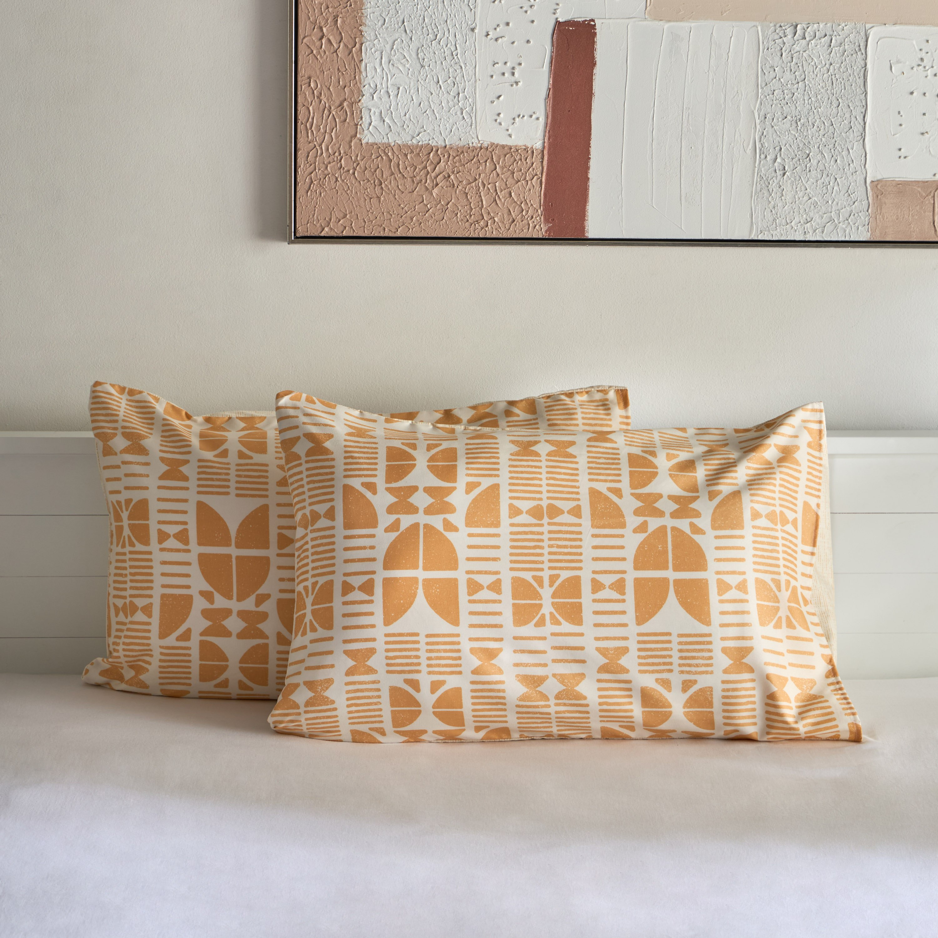 طقم أغطية وسائد بطبعات من الألياف الدقيقة قطعتين كورال من ماتريكس - 50x75 سم-hbxhomeware-hbxbedroom-image-2