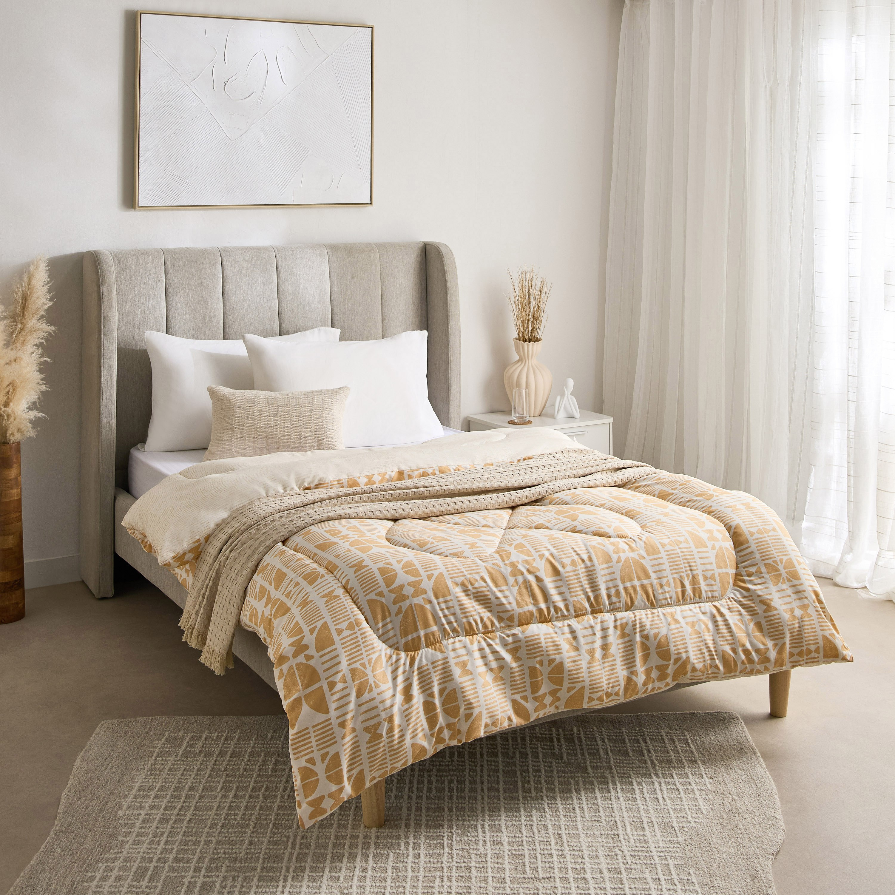 لحاف توين من الألياف الدقيقة من ماتريكس - 160X220 سم-hbxhomeware-hbxbedroom-image-5