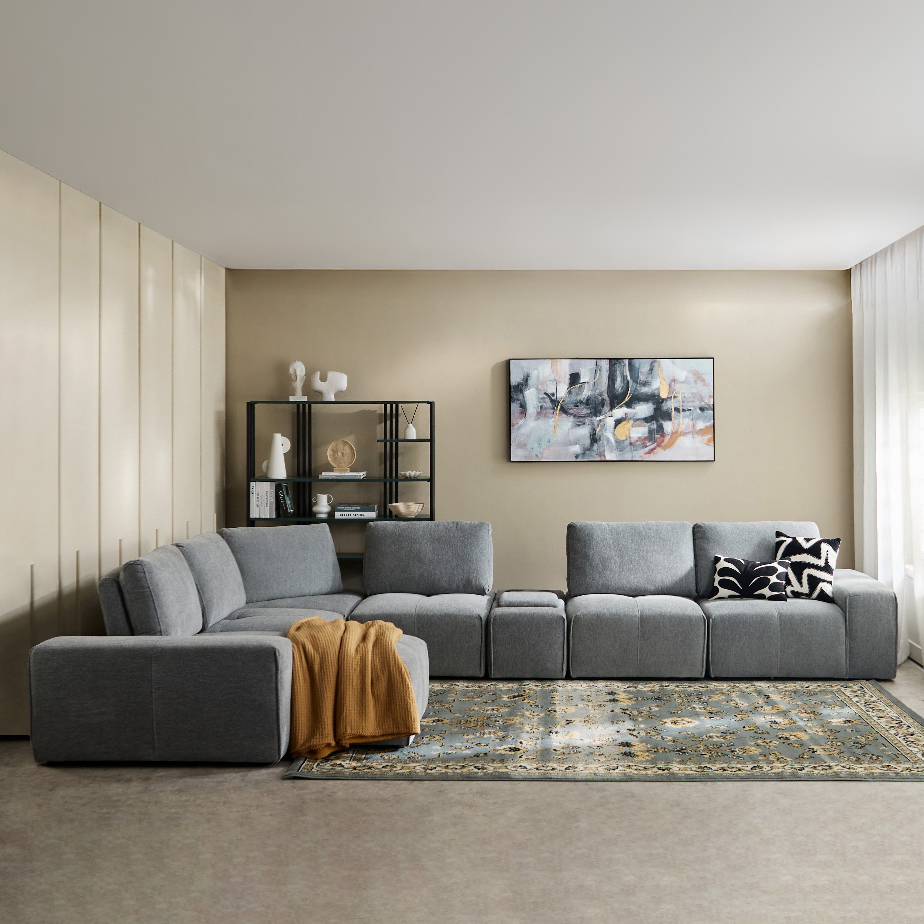 كرسي قماش بذراع أيمن من سيسيل-hbxlivingroom-sofasandarmchairs-modularsofas-image-12