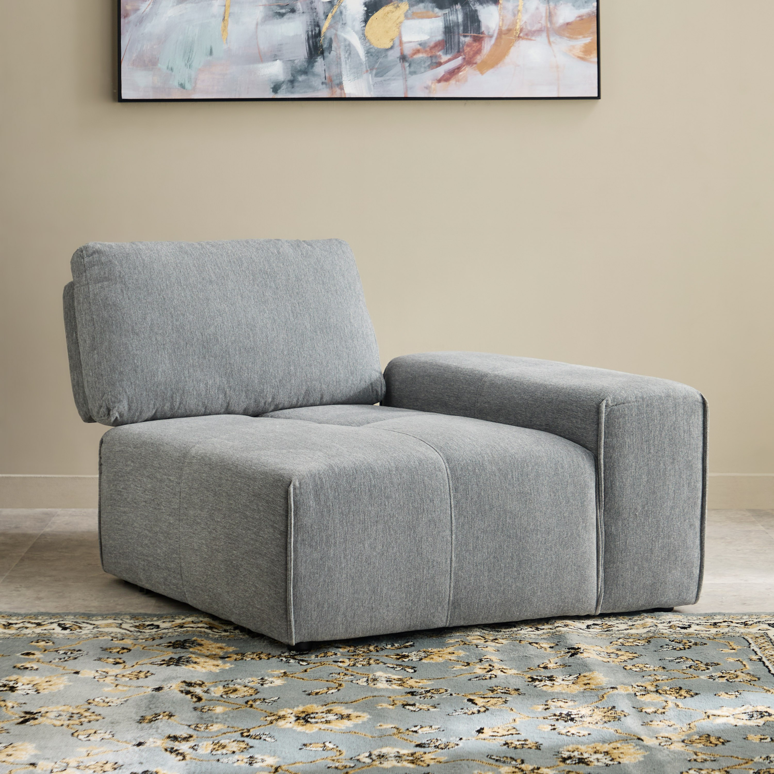 كرسي قماش بذراع أيمن من سيسيل-hbxlivingroom-sofasandarmchairs-modularsofas-image-2