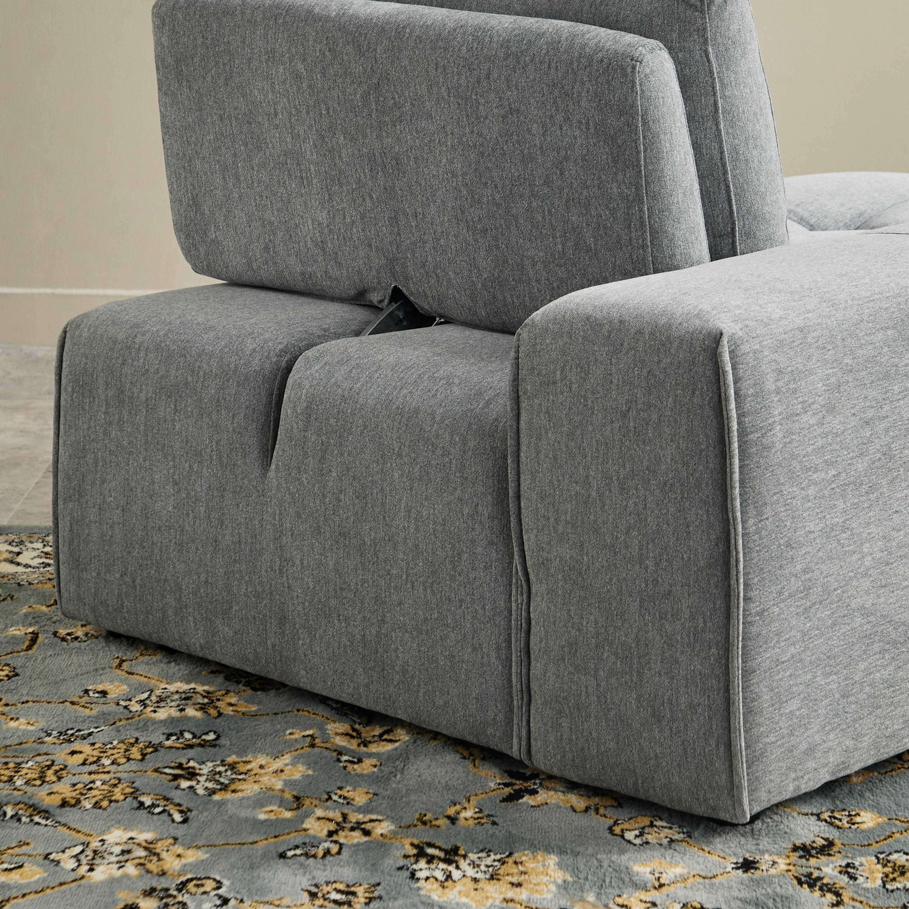 كرسي استرخاء قماش بذراع أيسر من سيسيل-hbxlivingroom-sofasandarmchairs-modularsofas-image-10