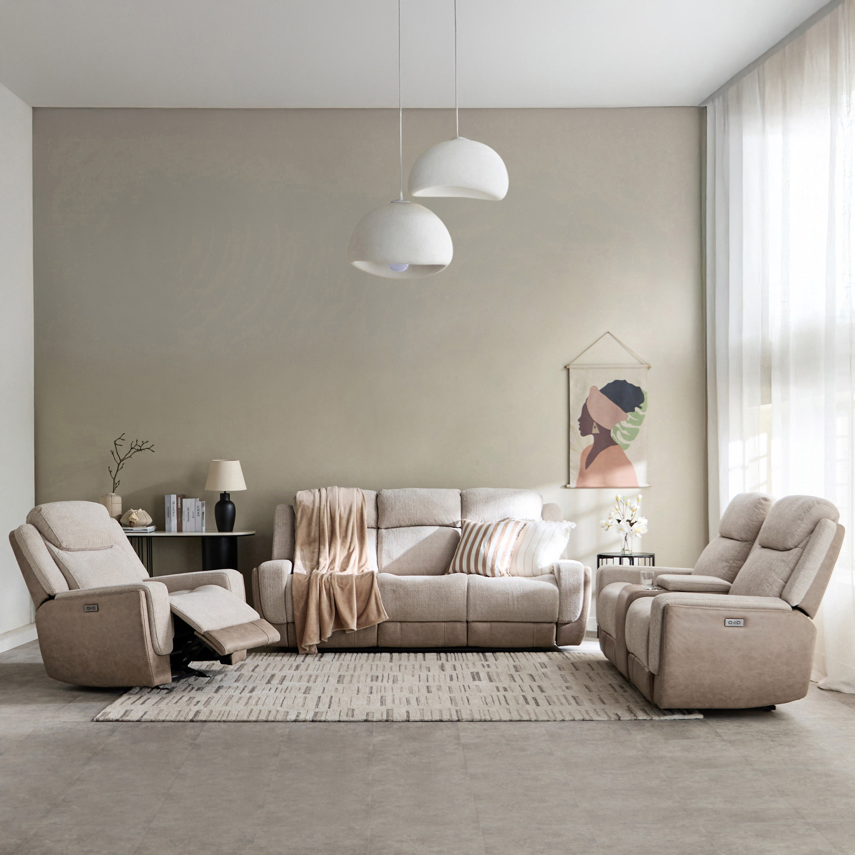 Onyx Electric 3-Seater Dropdown Table Fabric Recliner with Wireless C-Type Charging and 2 Cupholders-hbxlivingroom-sofasandarmchairs-sofas-image-15