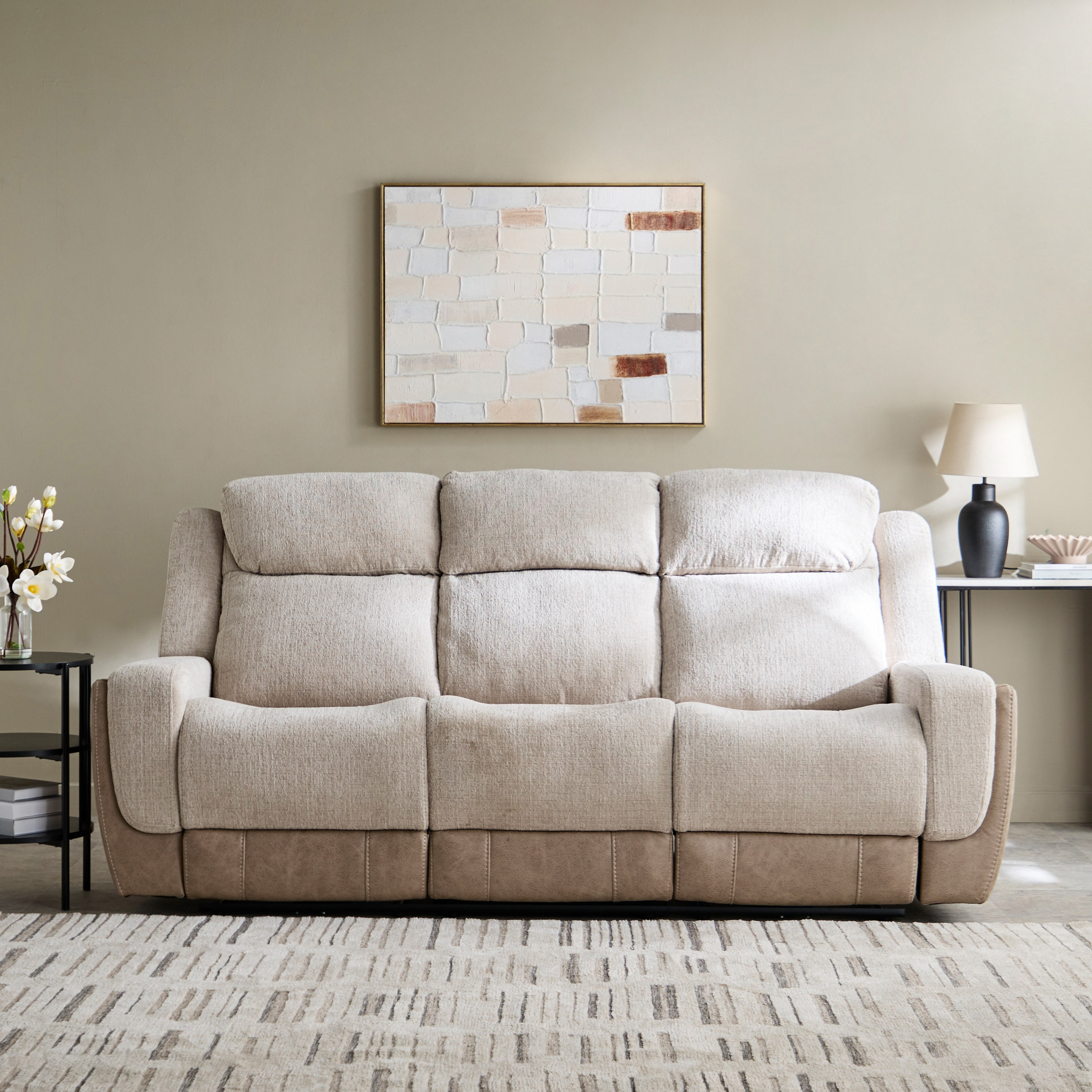 Onyx Electric 3-Seater Dropdown Table Fabric Recliner with Wireless C-Type Charging and 2 Cupholders-hbxlivingroom-sofasandarmchairs-sofas-image-4