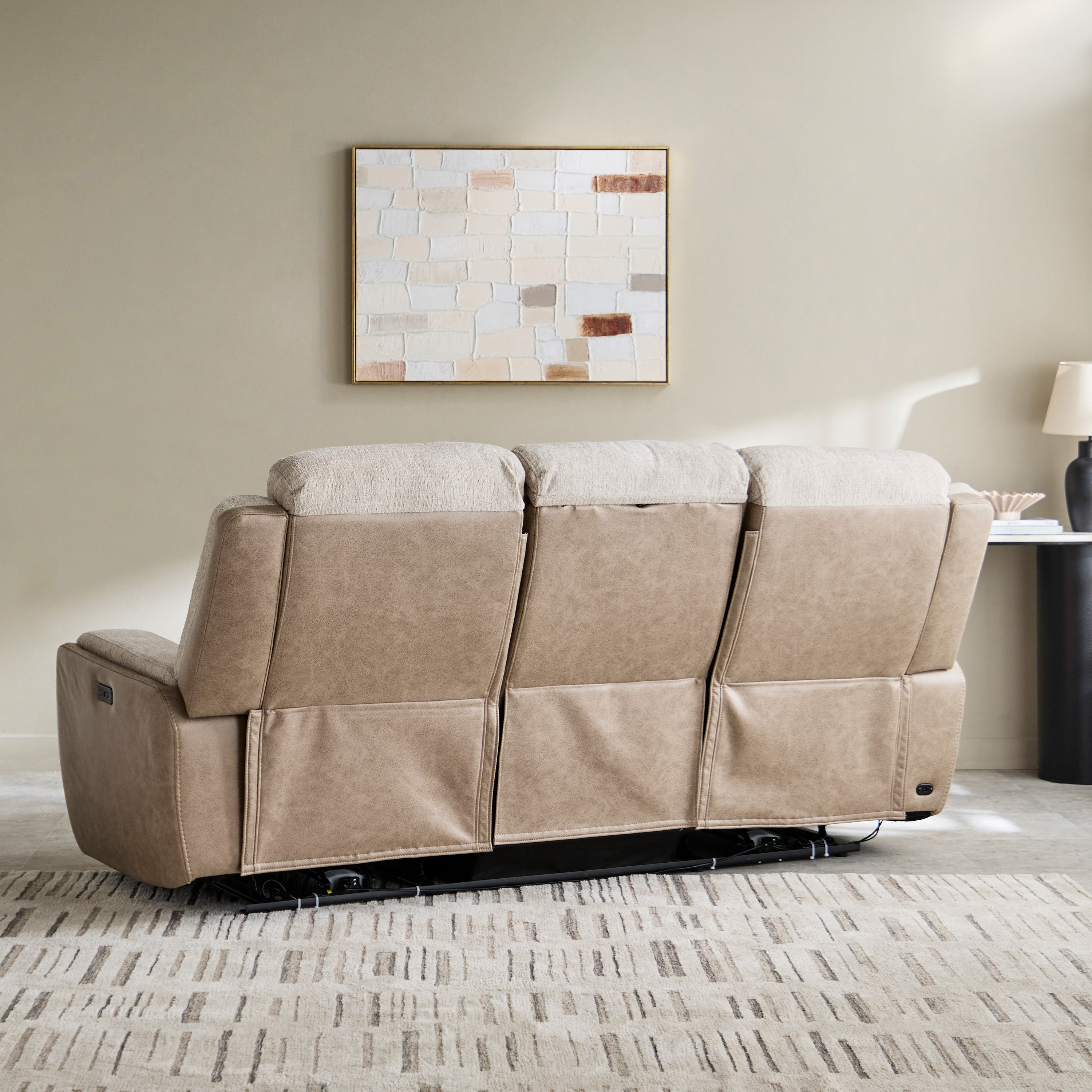 Onyx Electric 3-Seater Dropdown Table Fabric Recliner with Wireless C-Type Charging and 2 Cupholders-hbxlivingroom-sofasandarmchairs-sofas-image-5
