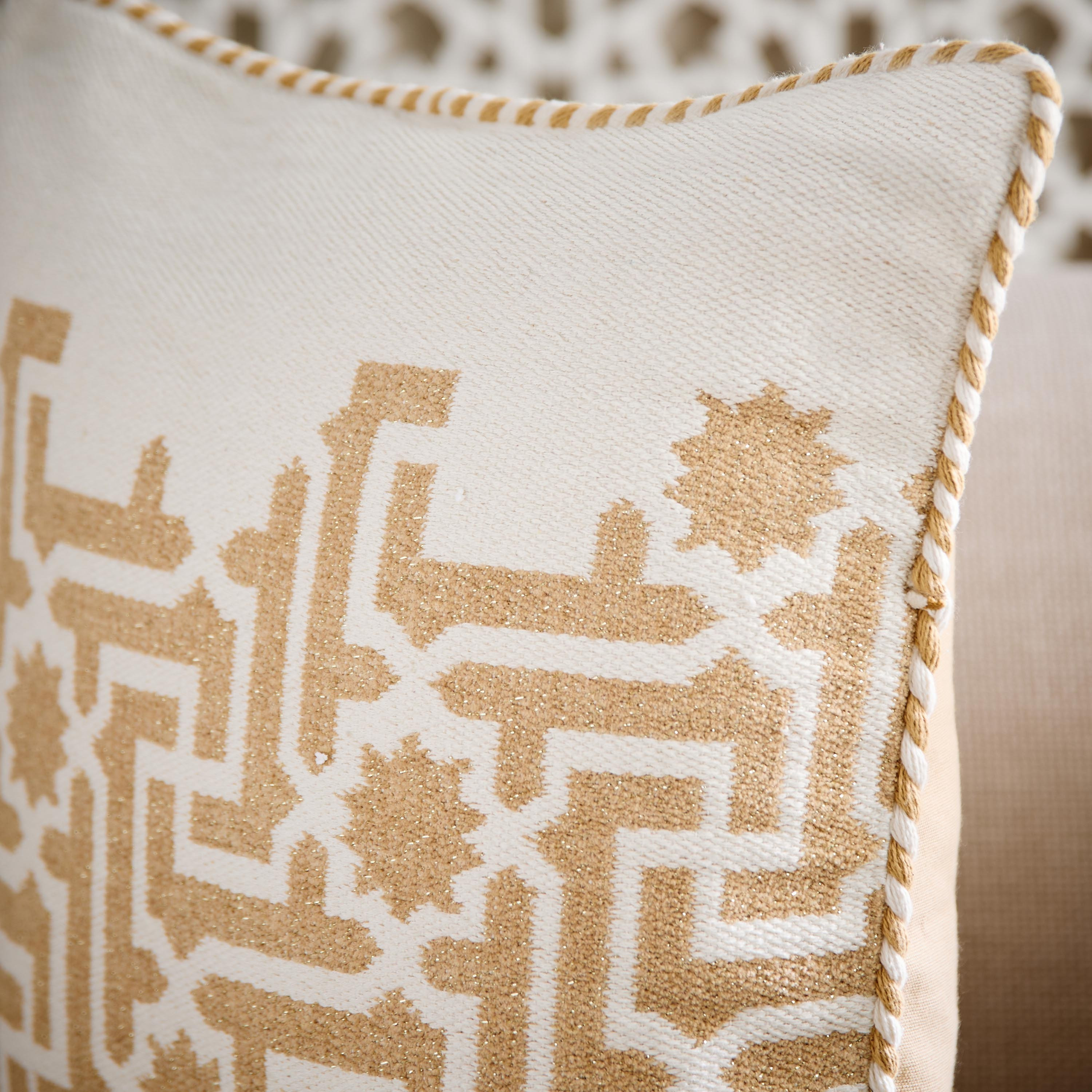 وسادة قطن جاكار ميراج من سكاي لاين - 50×50 سم-hbxhomeware-hbxbedroom-image-2