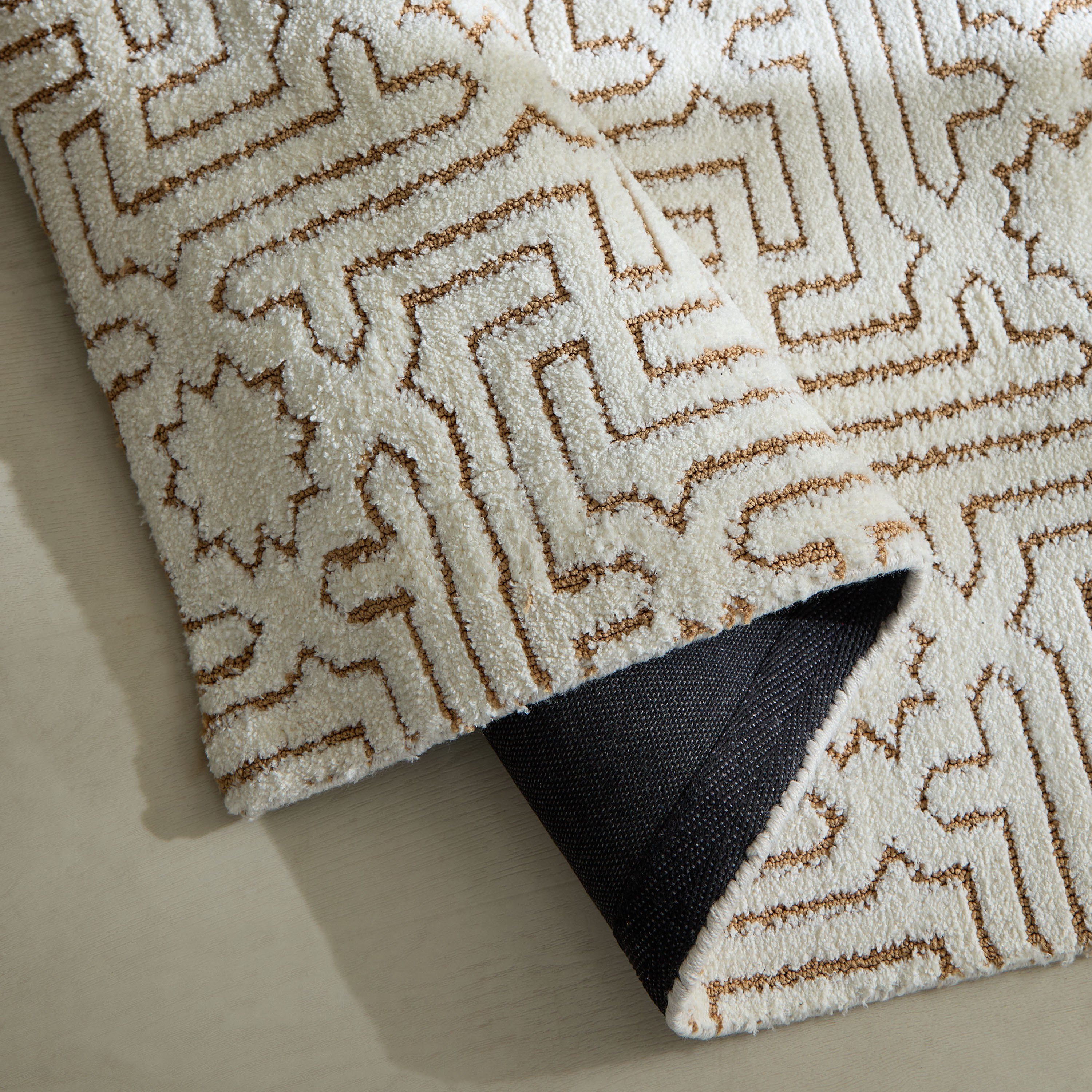 سجادة محبوكة مايكروفايبر ميراج من سكايلاين - 80x230 سم-hbxdecorandfurnishings-floorcoverings-rugs-image-3