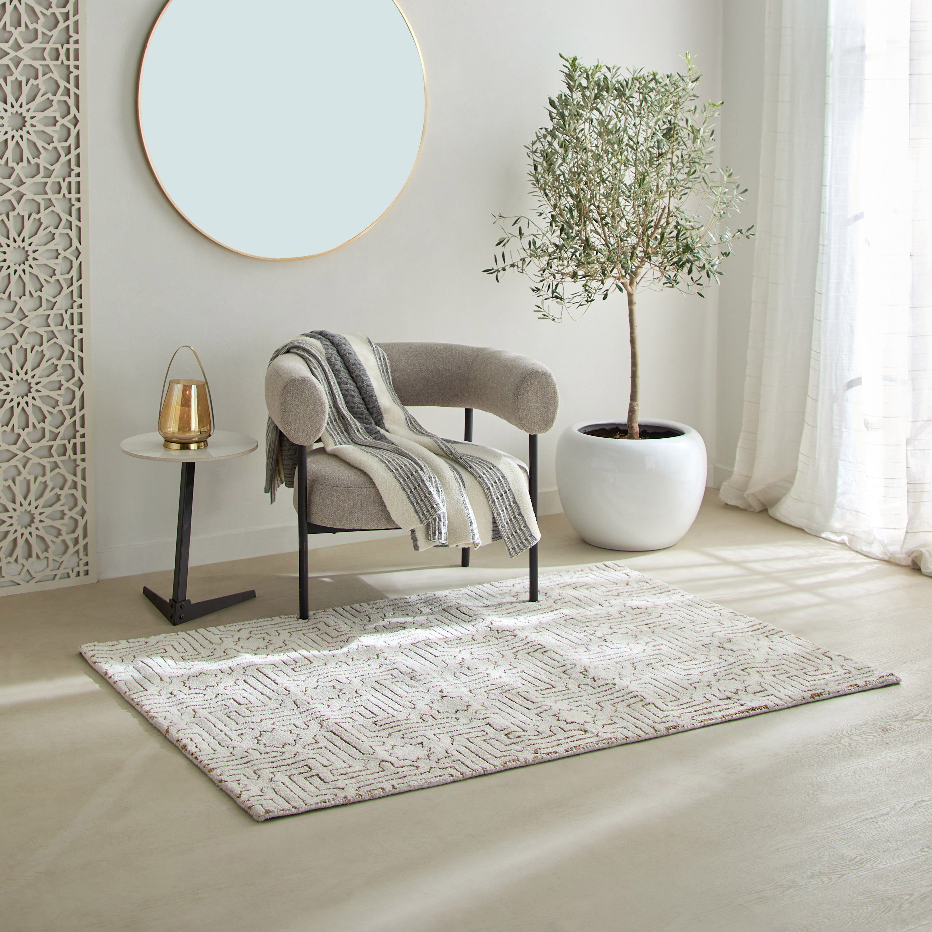 سجادة محبوكة مايكروفايبر ميراج من سكايلاين - 120x170 سم-hbxdecorandfurnishings-floorcoverings-rugs-image-5