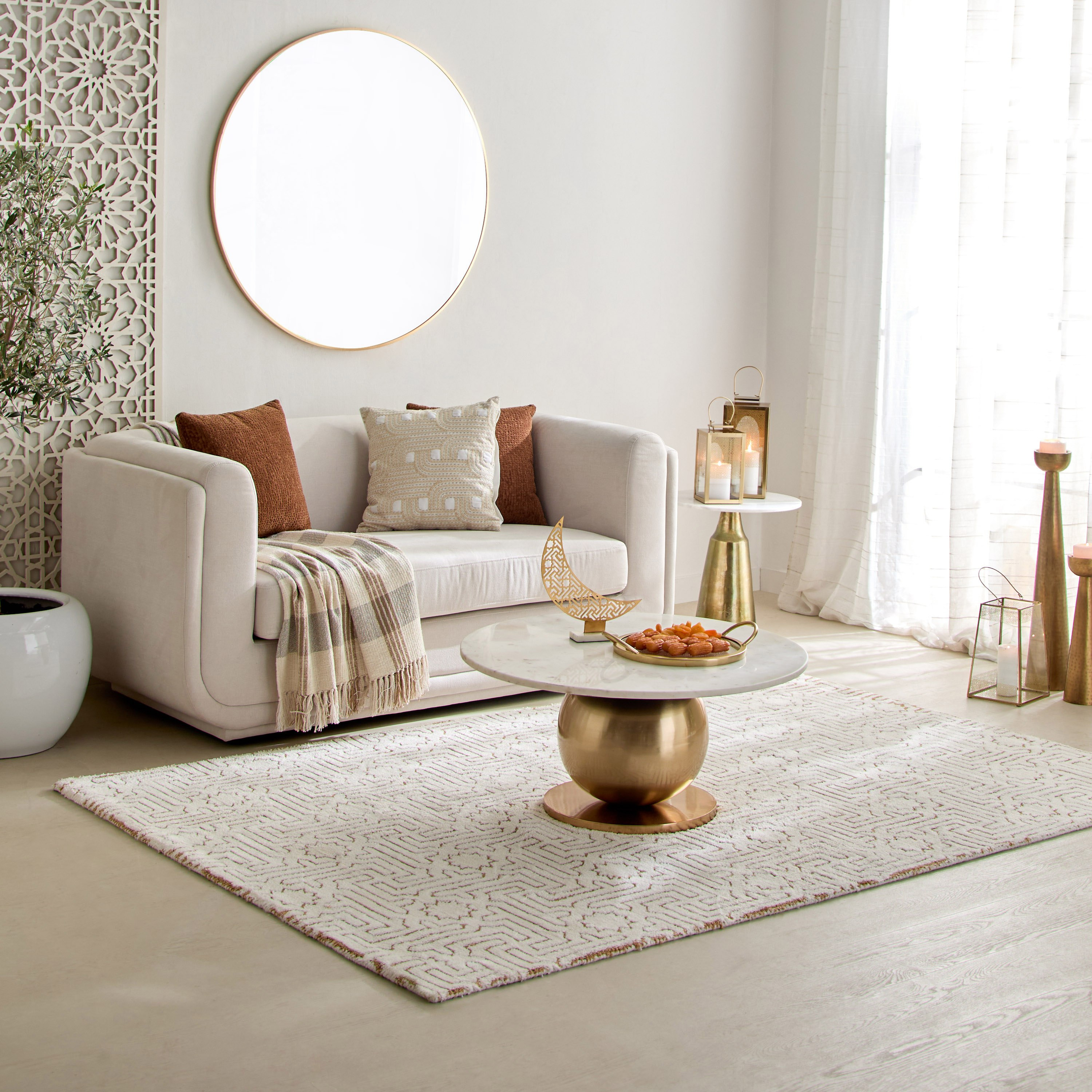 سجادة محبوكة مايكروفايبر ميراج من سكايلاين - 160x230 سم-hbxdecorandfurnishings-floorcoverings-rugs-image-5
