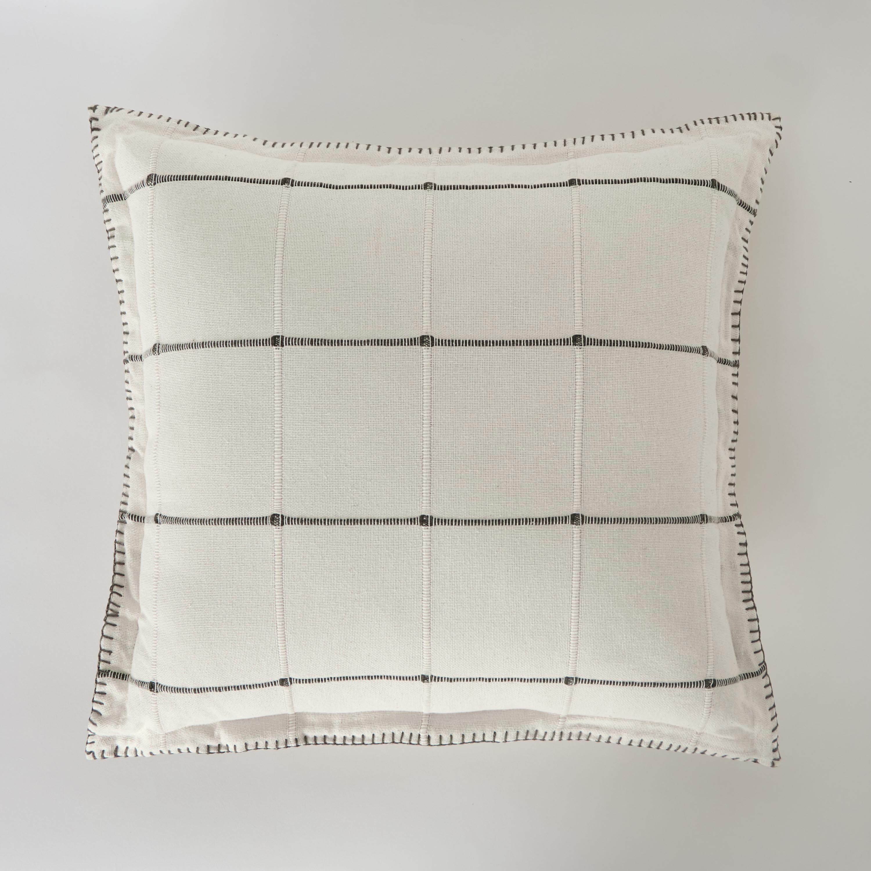 وسادة محشوة مربعات منسوجة مع درزات بطانية فيردي من جرين أرتست - 50×50 سم-hbxhomeware-hbxbedroom-image-5