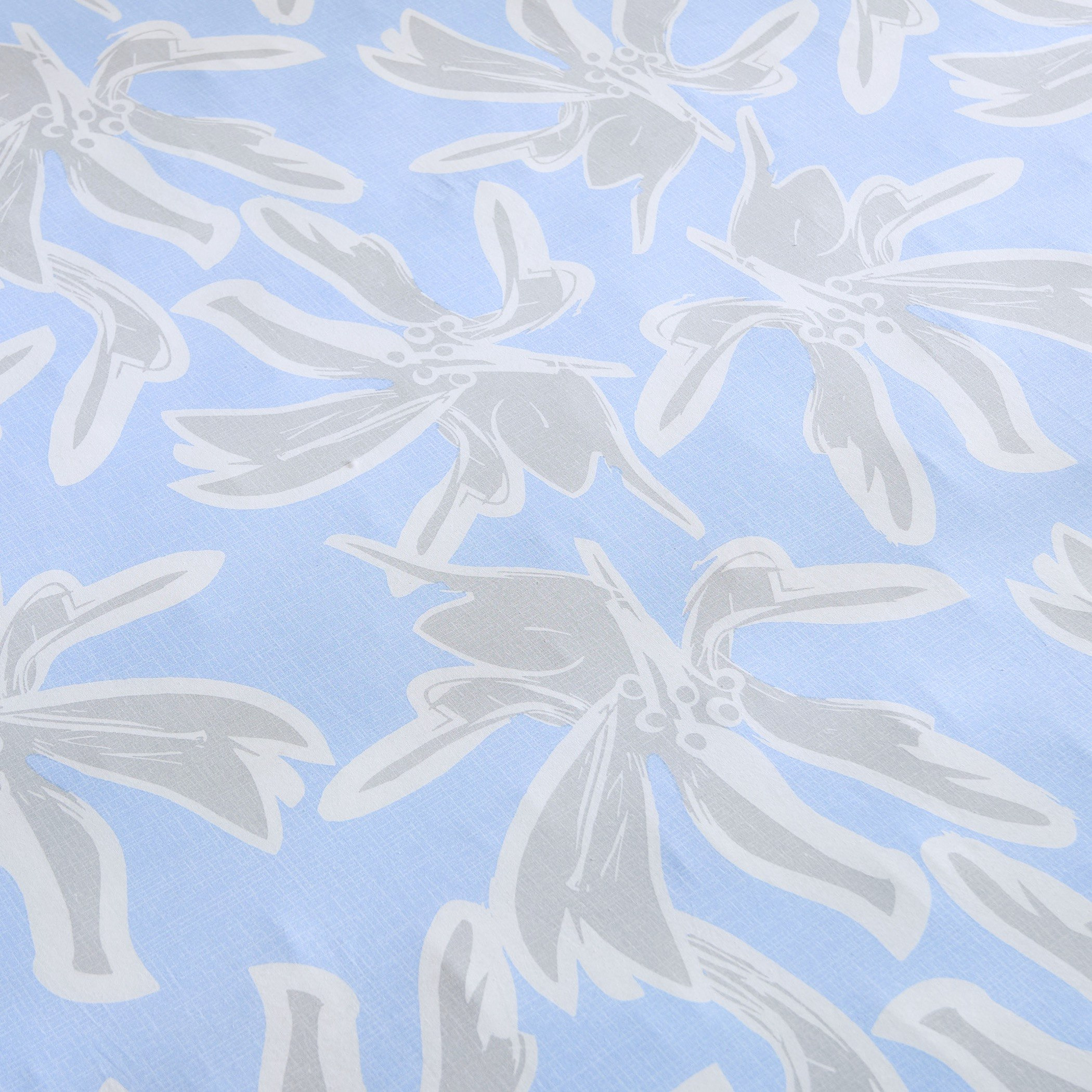 Malta Evelyn Printed Cotton Super King Fitted Sheet - 200x200+33 cm-hbxhomeware-bedding-fittedsheets-image-5