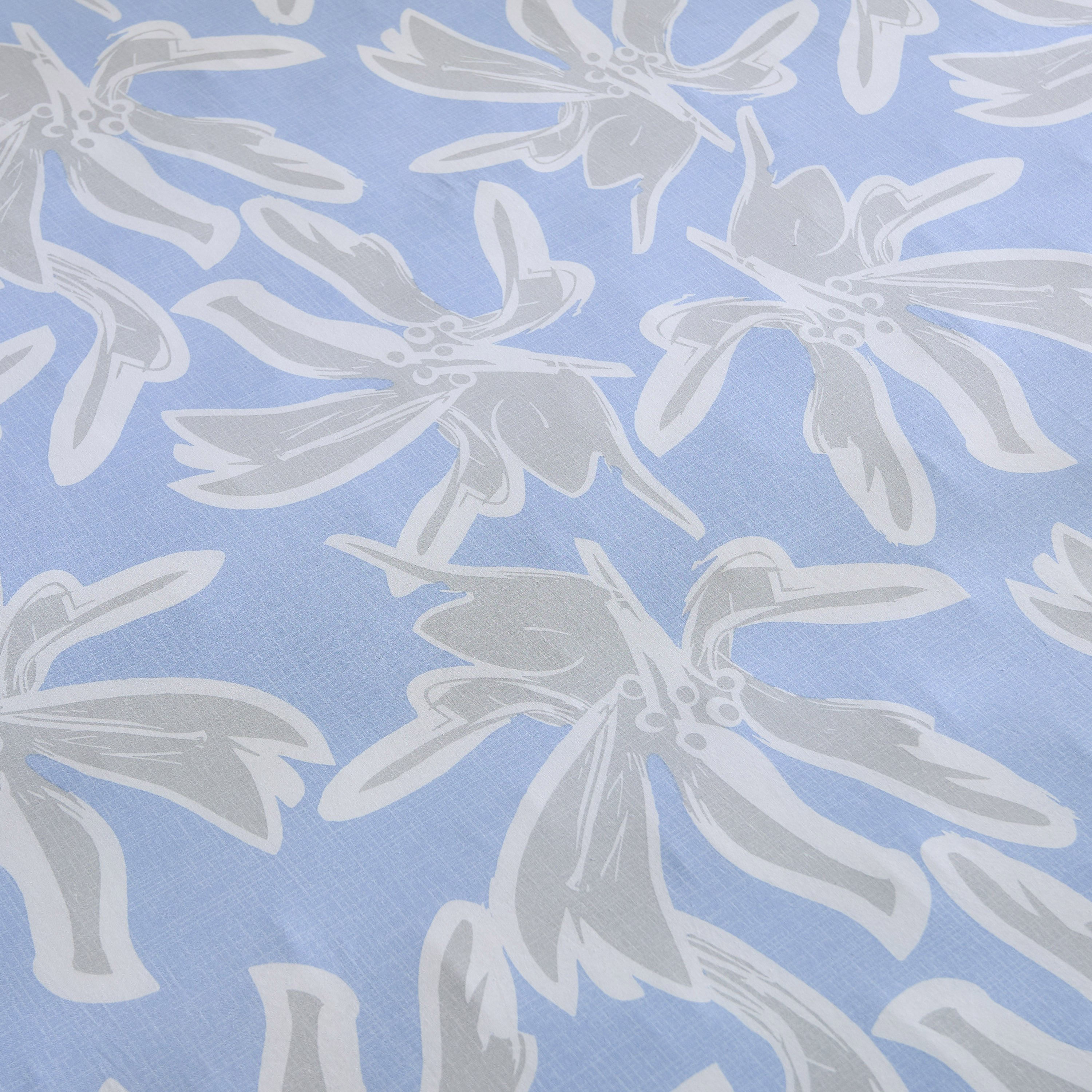 Malta-Evelyn Printed Cotton King Flat Sheet - 240x260 cm-hbxhomeware-hbxbedroom-image-5