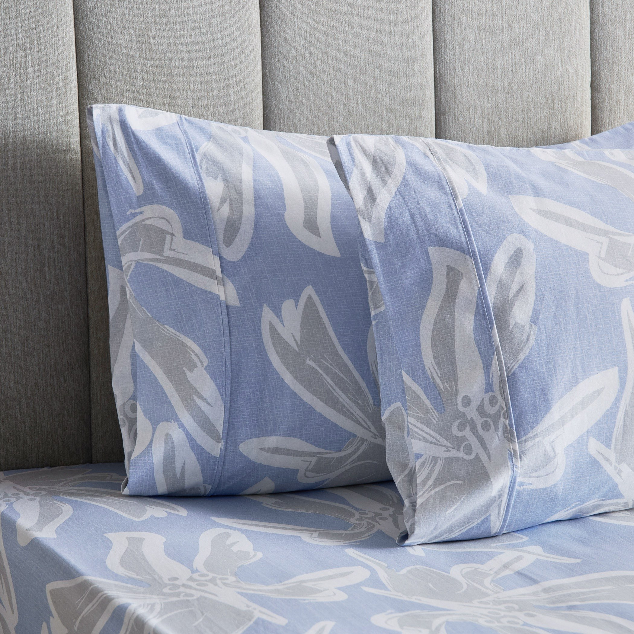 طقم أغطية وسائد قطن بطبعات قطعتين إيفيلين من مالطا - 50x75 سم-hbxhomeware-hbxbedroom-image-3