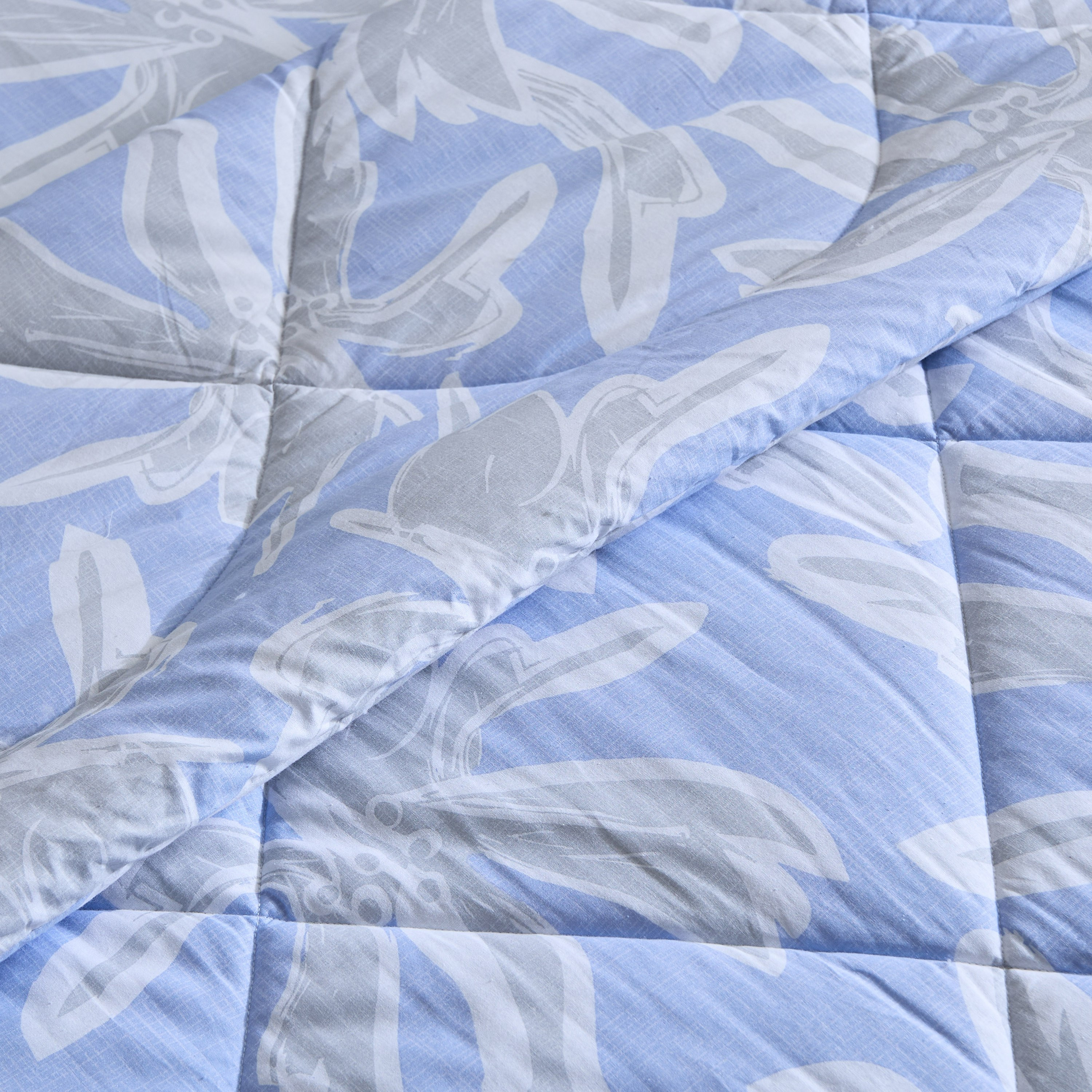 طقم لحاف فردي بطبعات قطن من قطعتين - مالطا إيفلين - 135×220 سم-hbxhomeware-hbxdecorandfurnishings-image-4