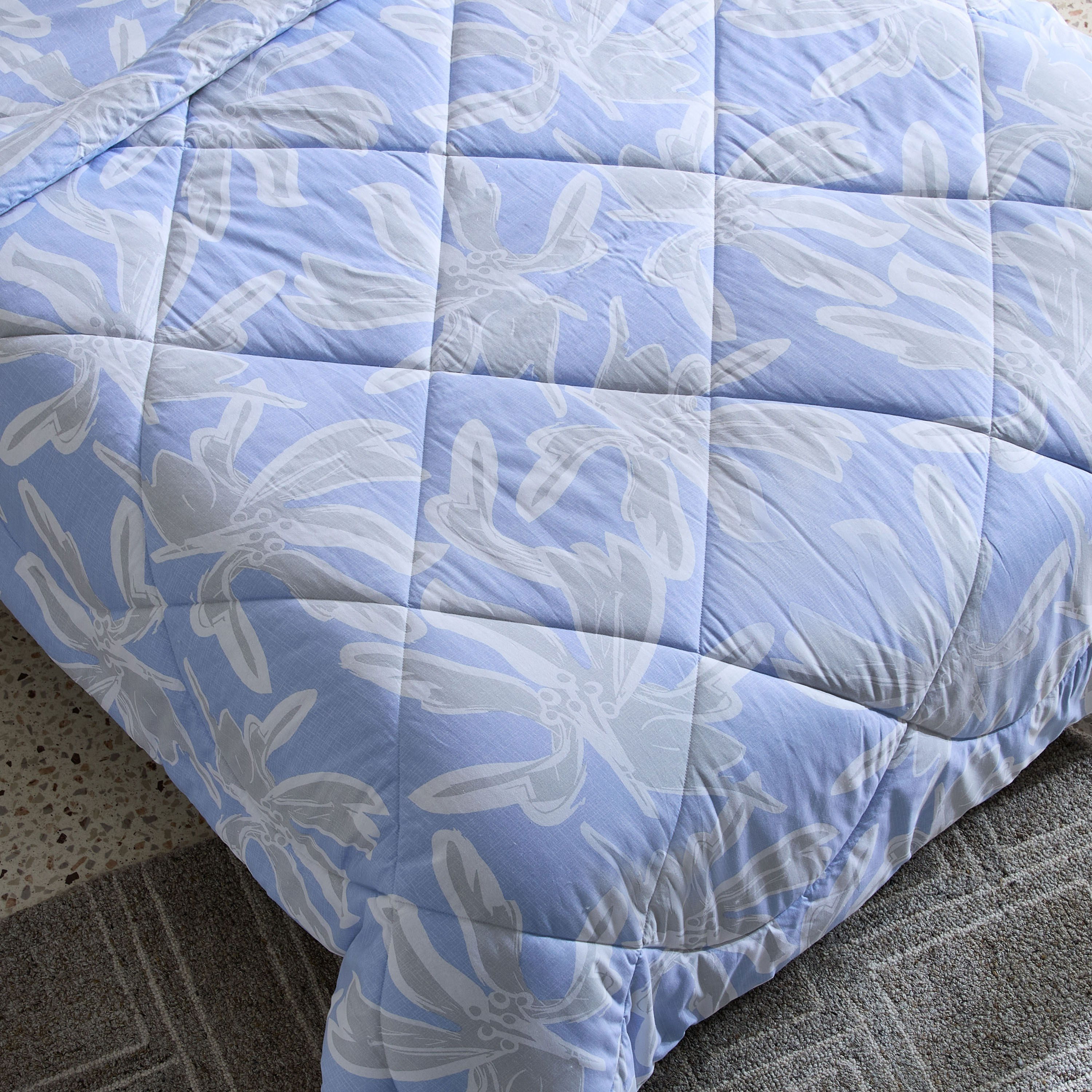 طقم لحاف فردي بطبعات قطن من قطعتين - مالطا إيفلين - 135×220 سم-hbxhomeware-hbxdecorandfurnishings-image-5