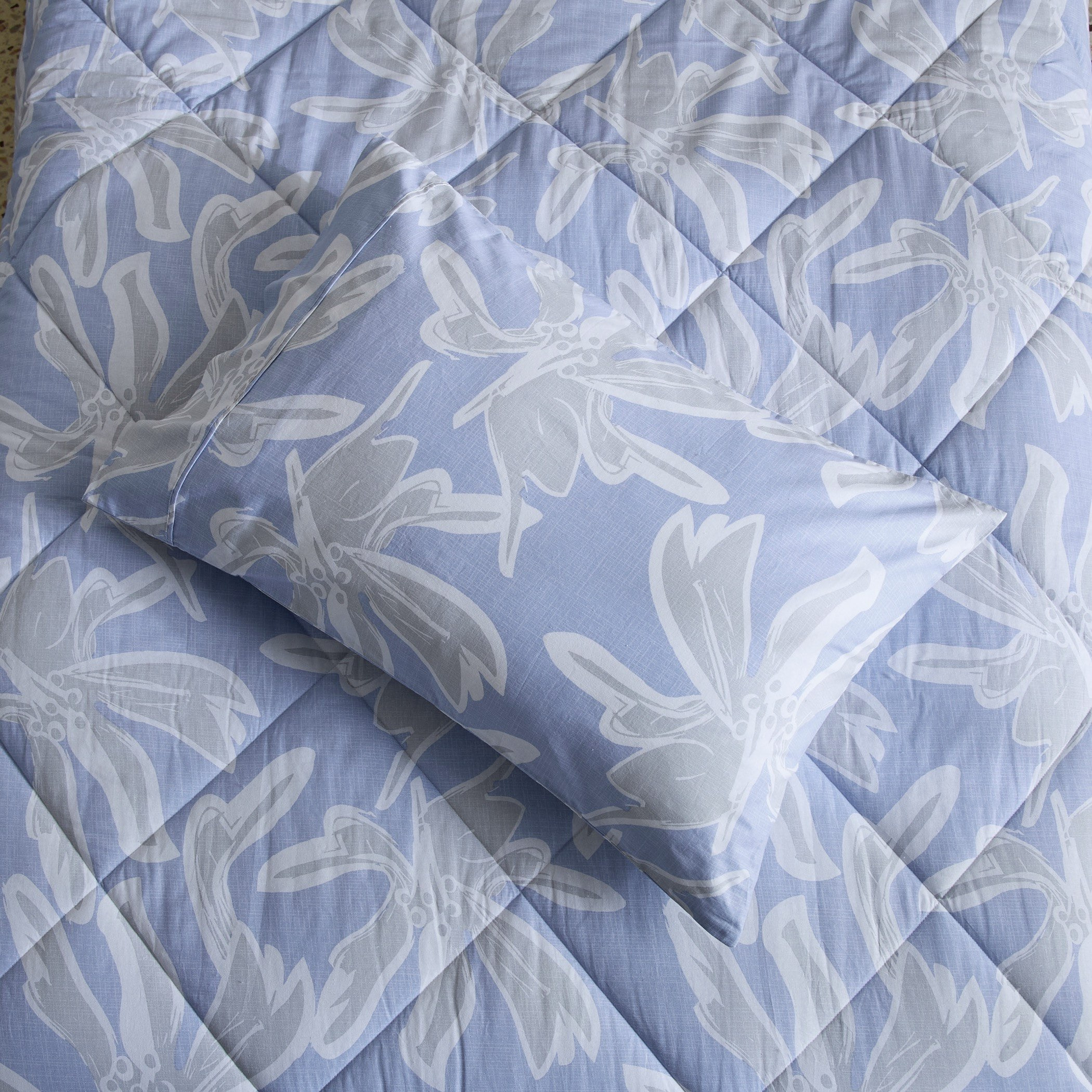Malta Evelyn 2-Piece Printed Cotton Twin Comforter Set - 160x220 cm-hbxhomeware-hbxdecorandfurnishings-image-6