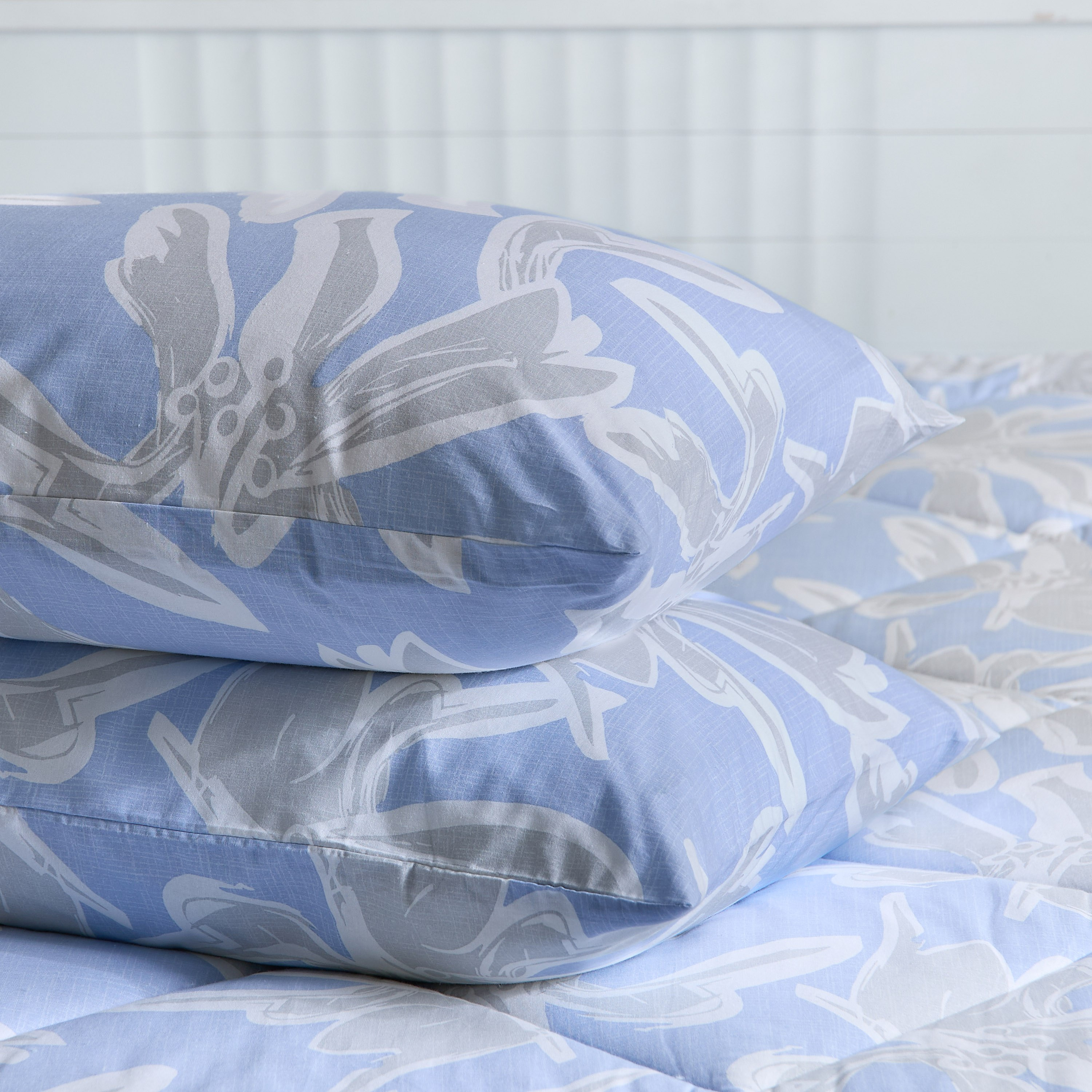 Malta Evelyn 3-Piece Printed Cotton Super King Comforter Set - 240x240 cm-hbxhomeware-hbxdecorandfurnishings-image-7