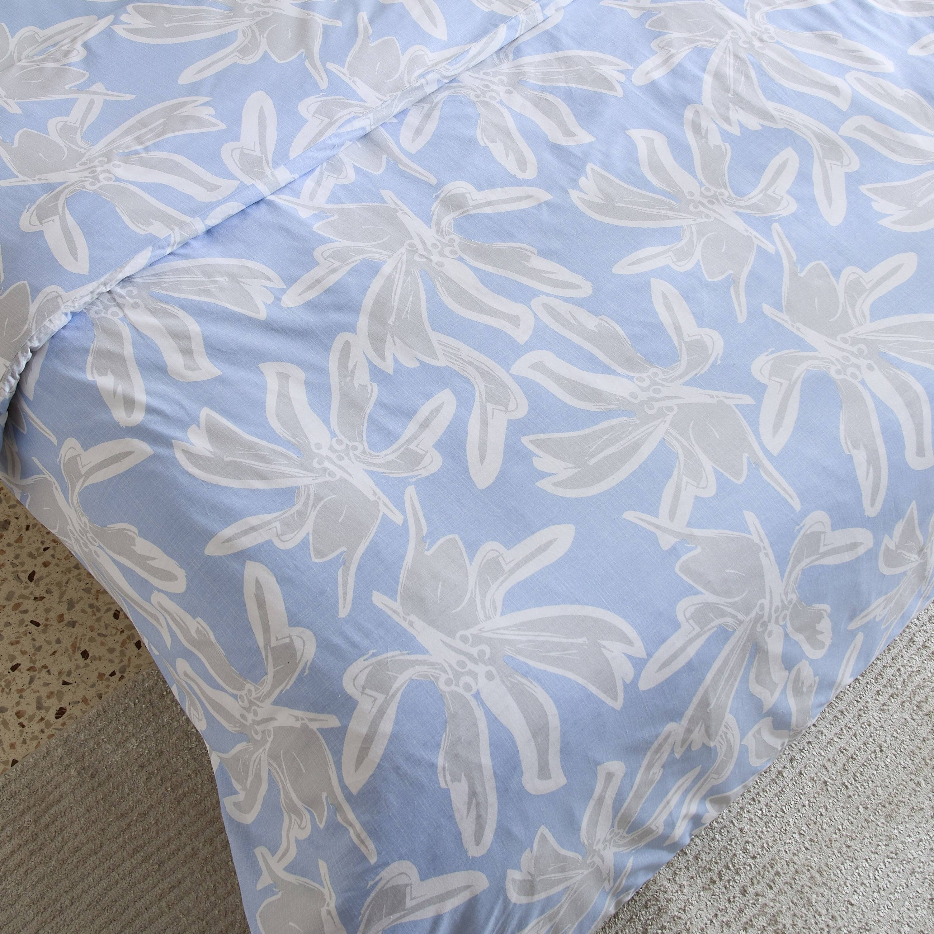 طقم لحاف كوين كينج قطن بطبعات 3 قطع من مالطا إيفيلين - 220x220 سم-hbxhomeware-hbxdecorandfurnishings-image-5