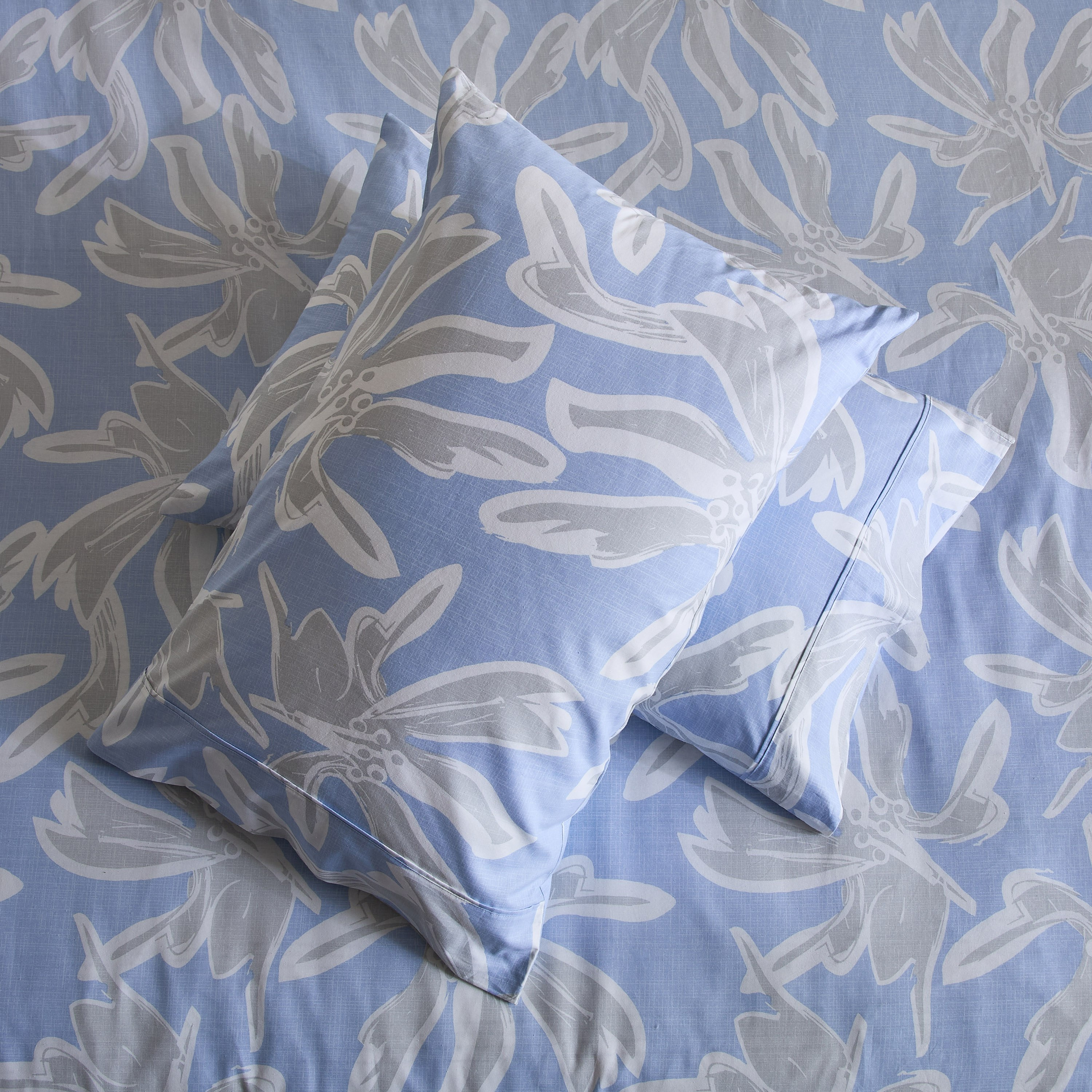 طقم لحاف كوين كينج قطن بطبعات 3 قطع من مالطا إيفيلين - 220x220 سم-hbxhomeware-hbxdecorandfurnishings-image-7