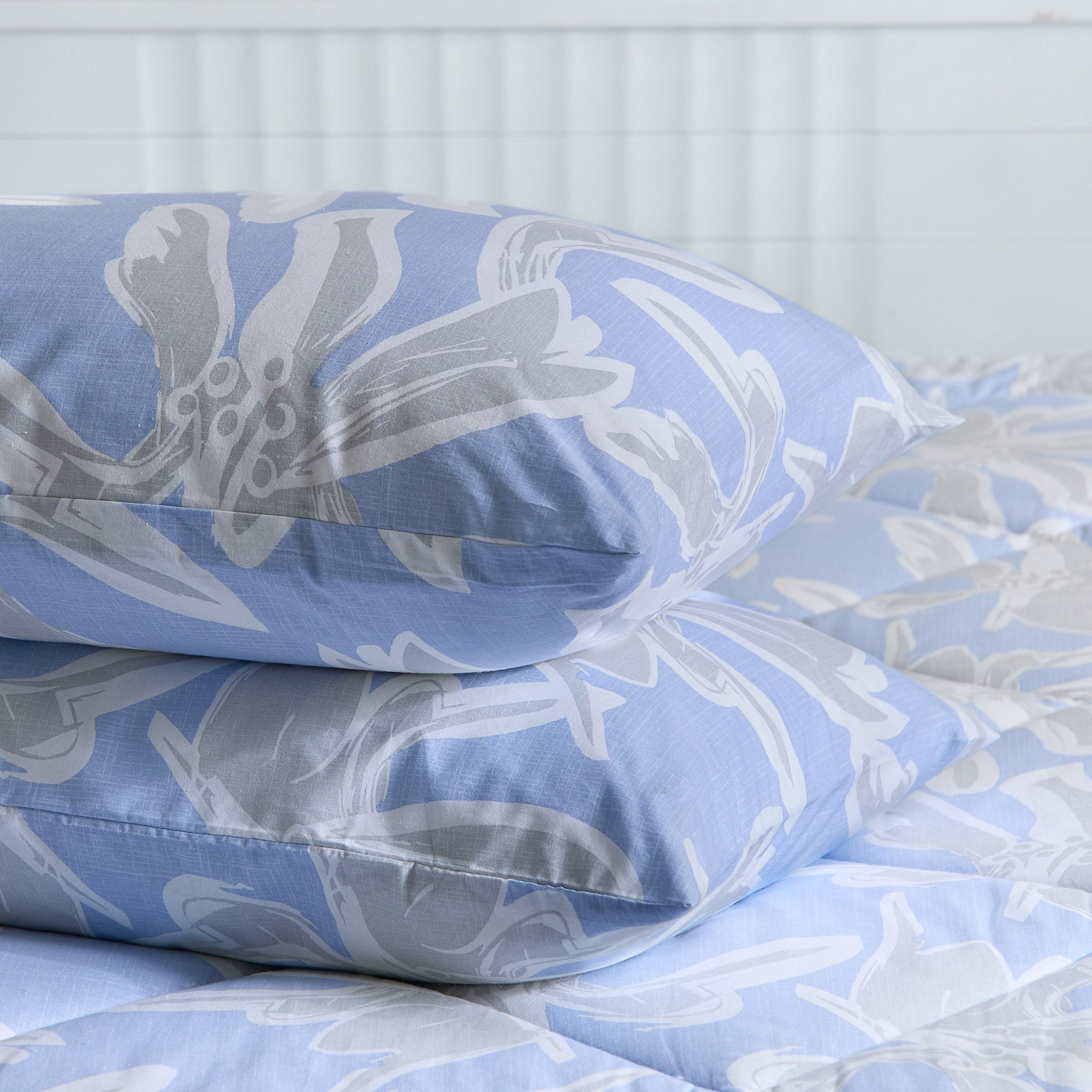 طقم غطاء لحاف سوبر كينج قطن بطبعات 3 قطع إيفيلين من مالطا - 240x220 سم-hbxhomeware-hbxdecorandfurnishings-image-8
