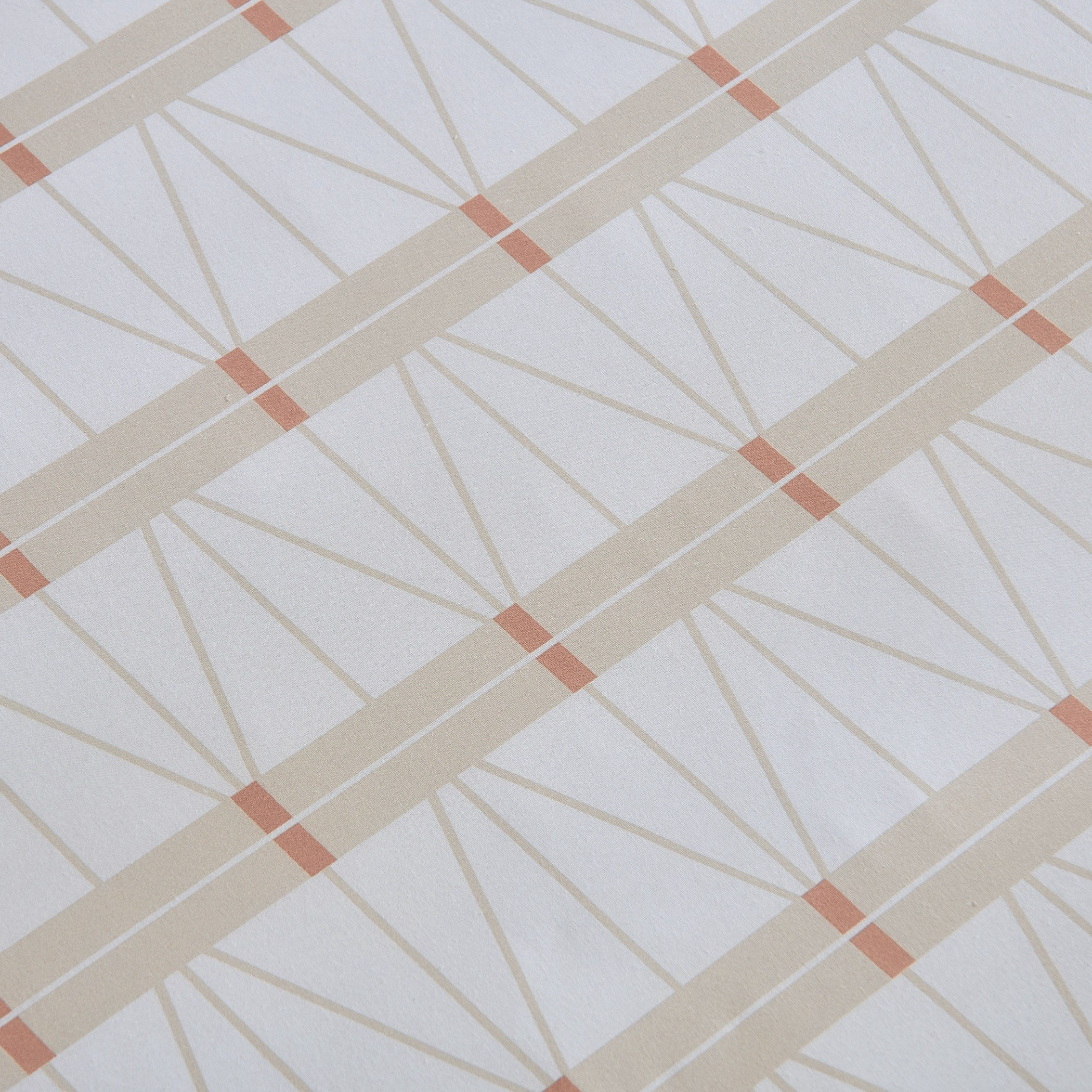 Malta Lattice Printed Cotton Queen Fitted Sheet - 150x200+33 cm-hbxhomeware-bedding-fittedsheets-image-4