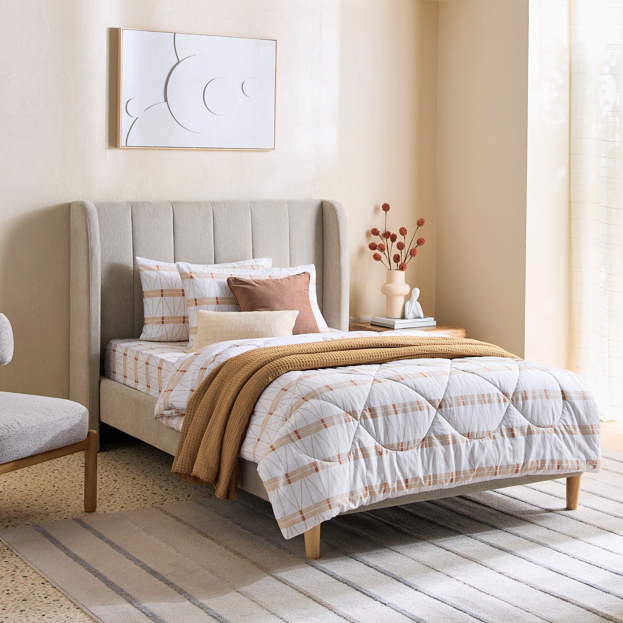 Malta Lattice 2-Piece Printed Cotton Pillowcase Set - 50x75 cm-hbxhomeware-hbxbedroom-image-6