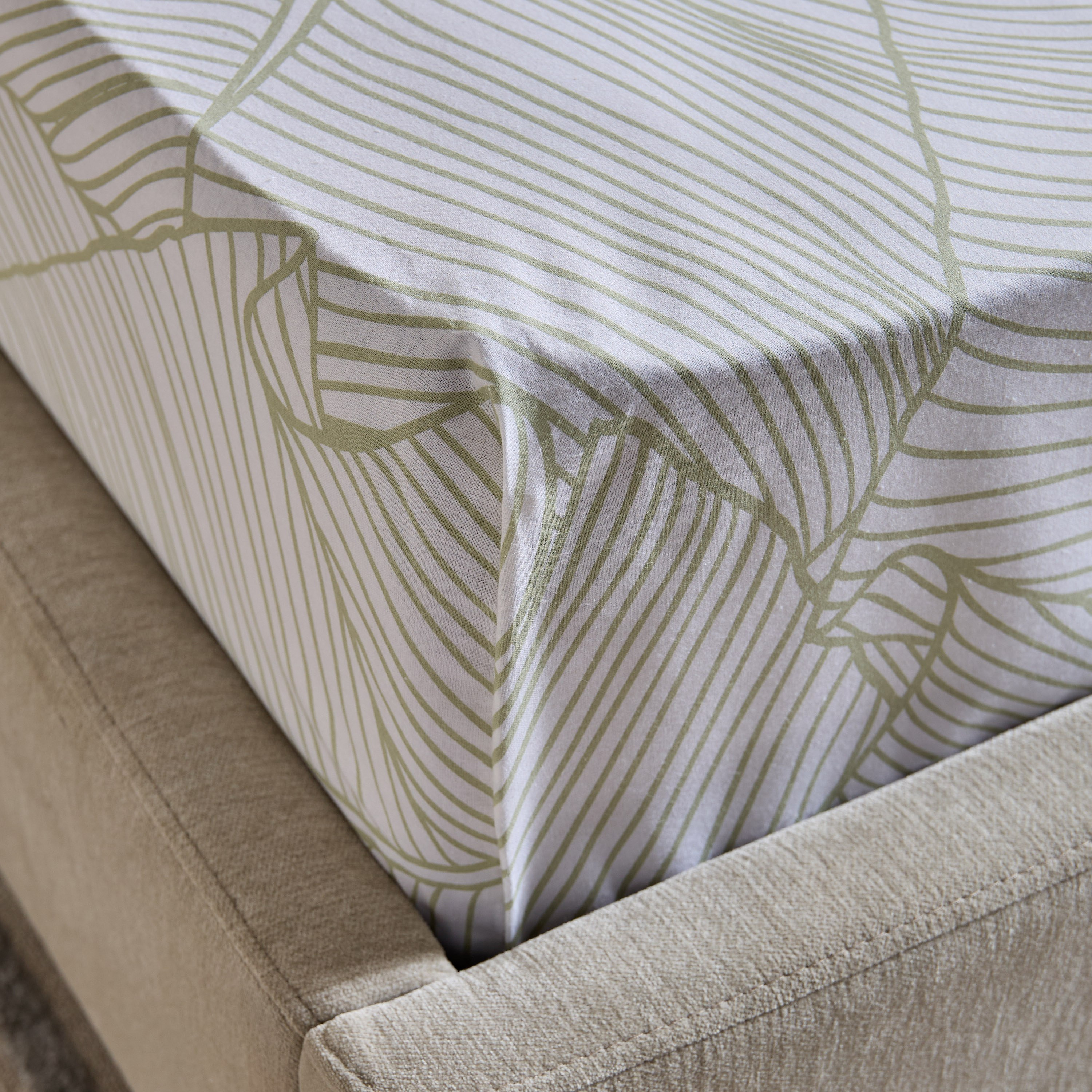 شرشف مطاطي فردي قطن بطبعات من مالطا-سيلڤا - 90x200+33 سم-hbxhomeware-bedding-fittedsheets-image-4