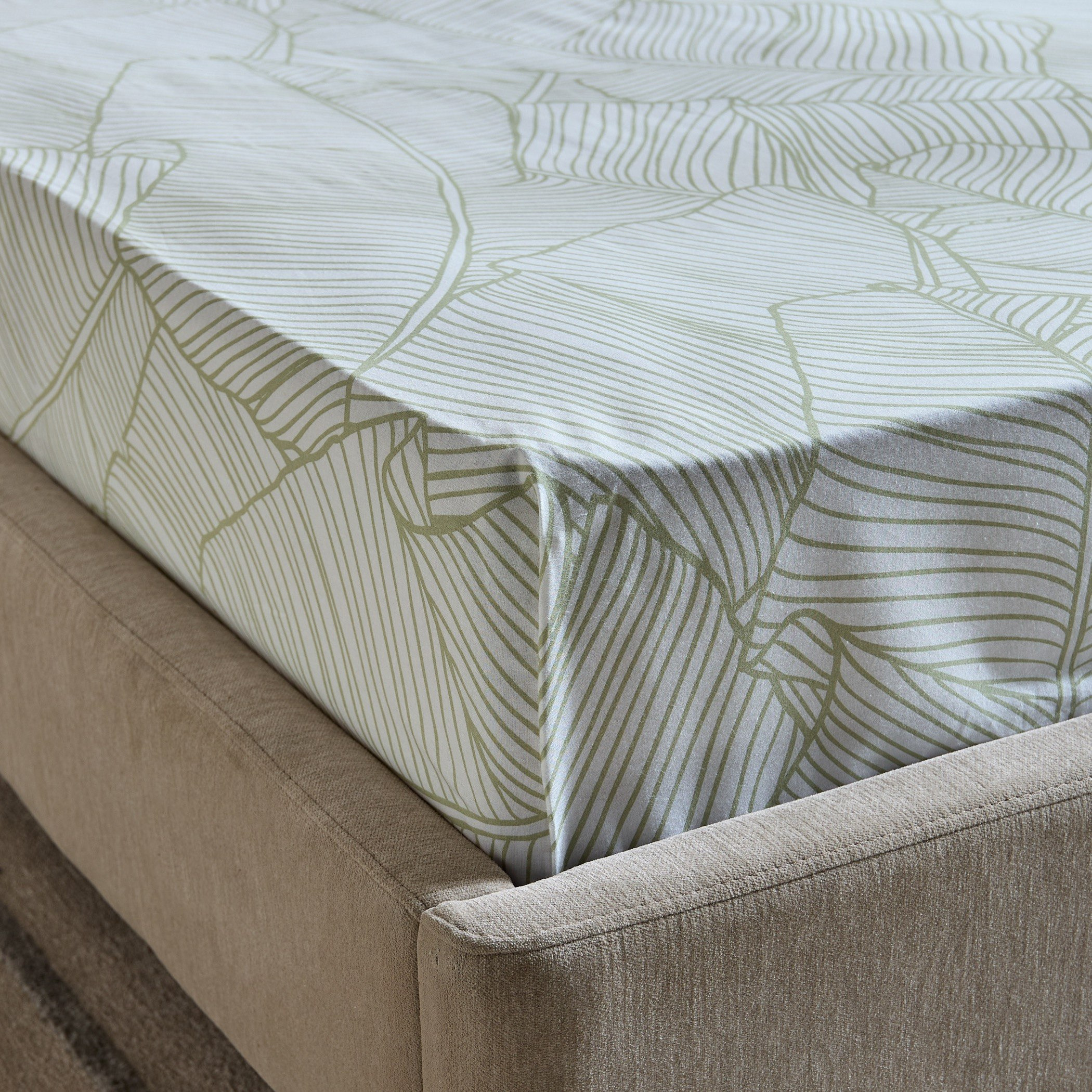 Malta-Sylva Printed Cotton Twin Fitted Sheet - 120x200+33 cm-hbxhomeware-bedding-fittedsheets-image-5