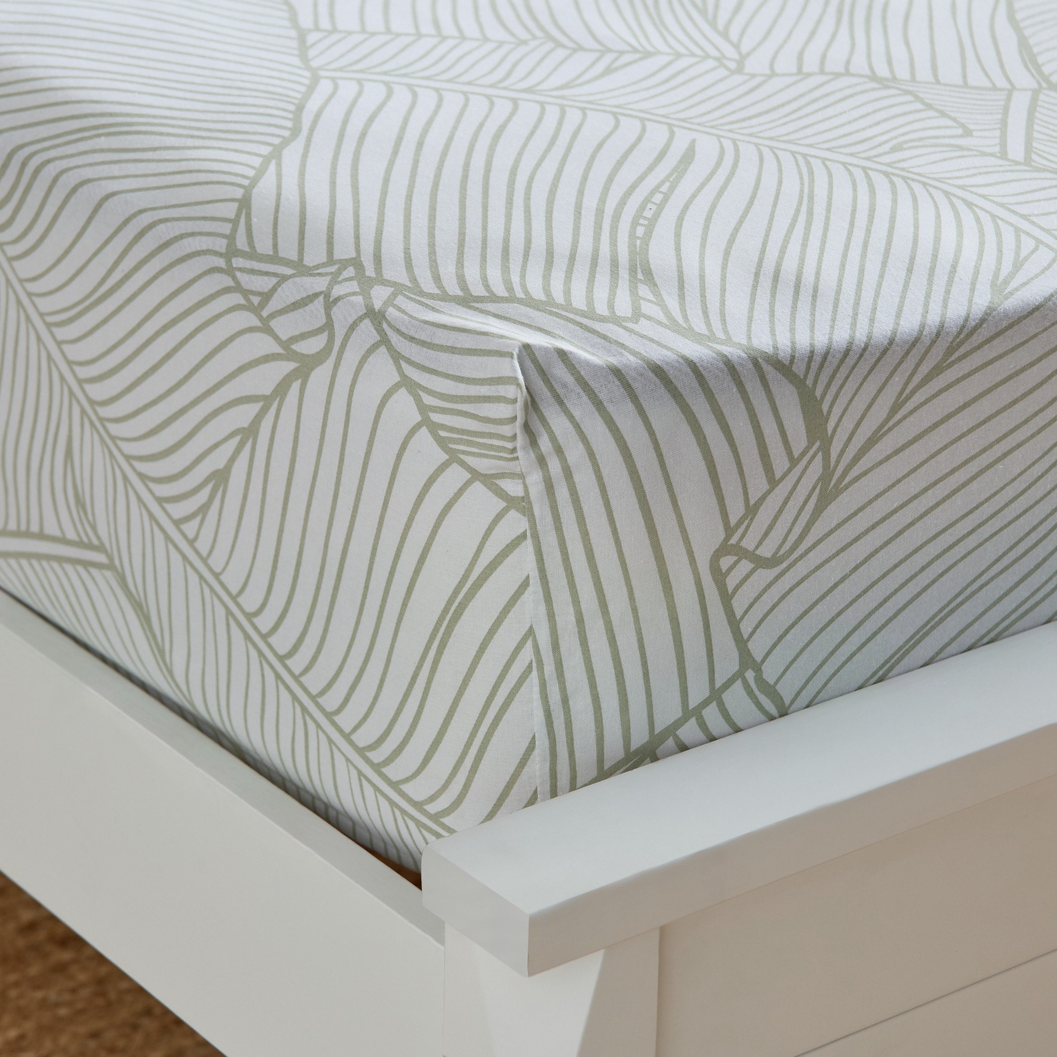 Malta-Sylva Printed Cotton King Flat Sheet - 240x260 cm-hbxhomeware-hbxbedroom-image-4