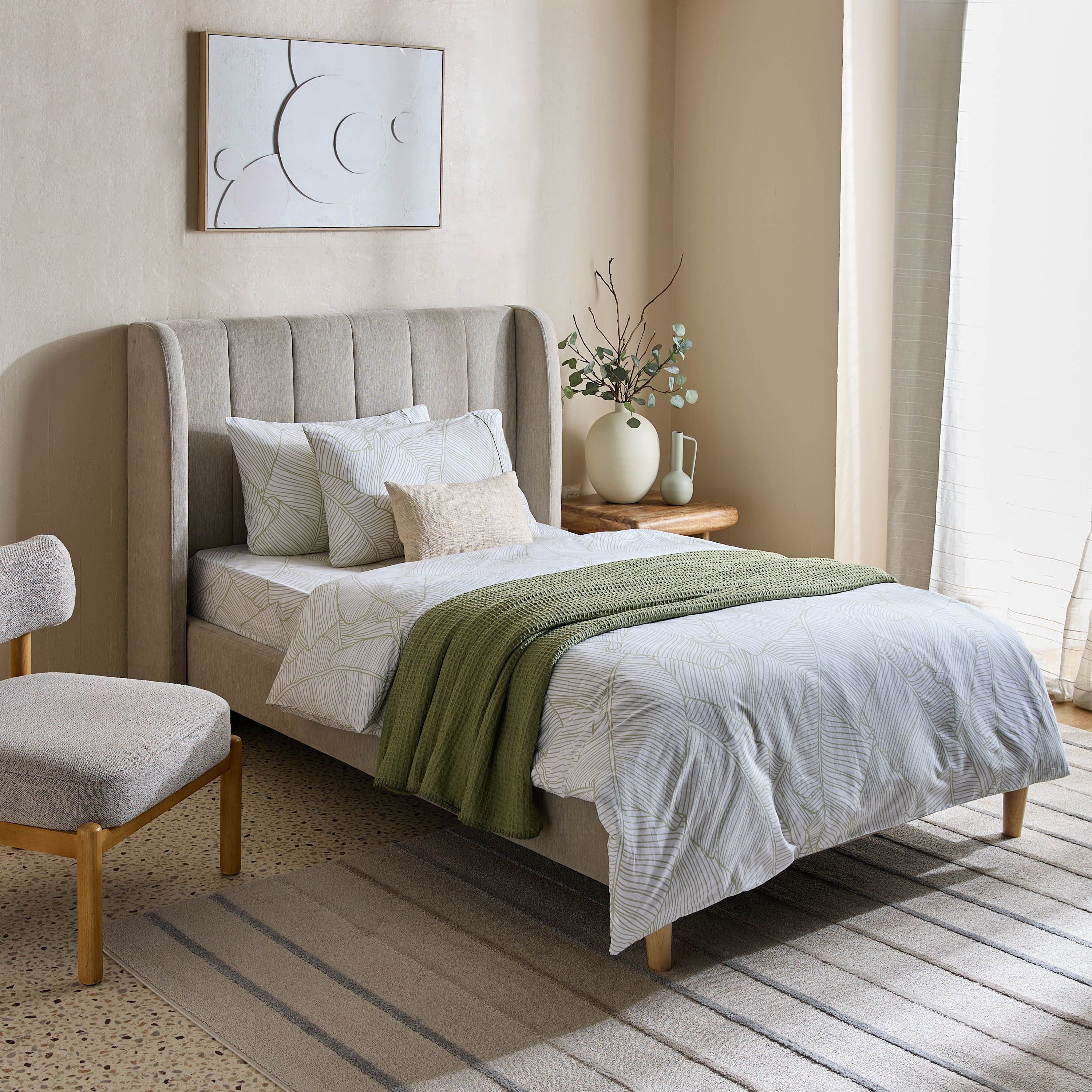 Malta-Sylva 2-Piece Printed Cotton Single Duvet Cover Set - 135x200 cm-hbxhomeware-hbxdecorandfurnishings-image-9