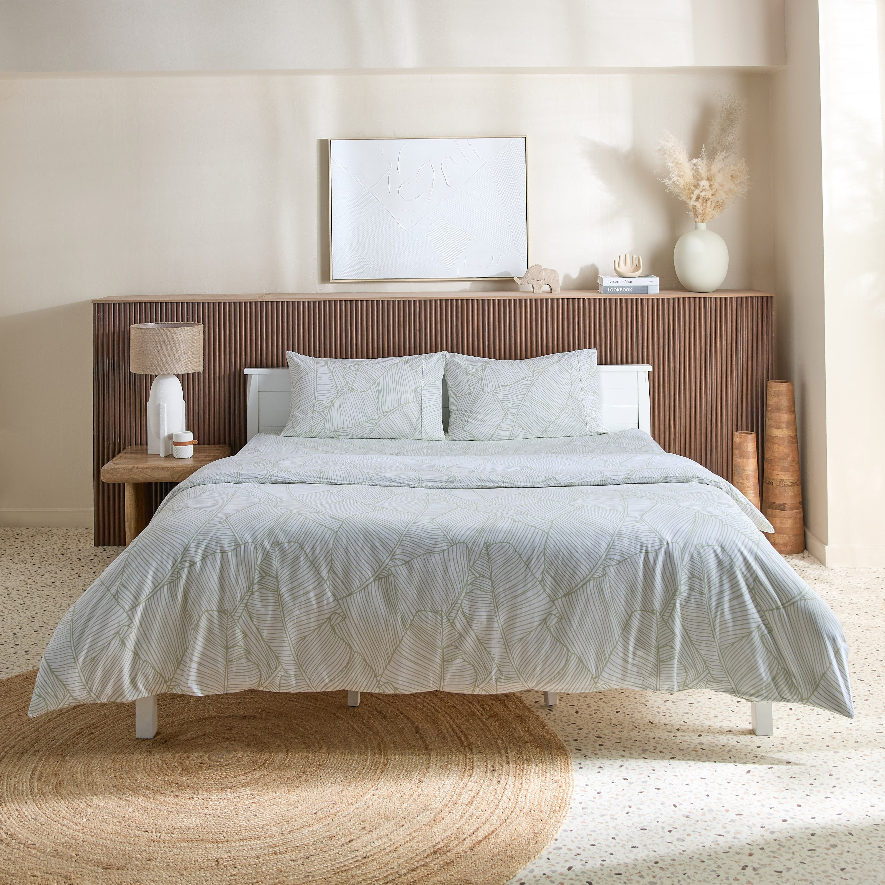 Malta-Sylva 3-Piece Printed Cotton Queen and King Duvet Cover Set - 220x220 cm-hbxhomeware-bedding-duvetcovers-image-3