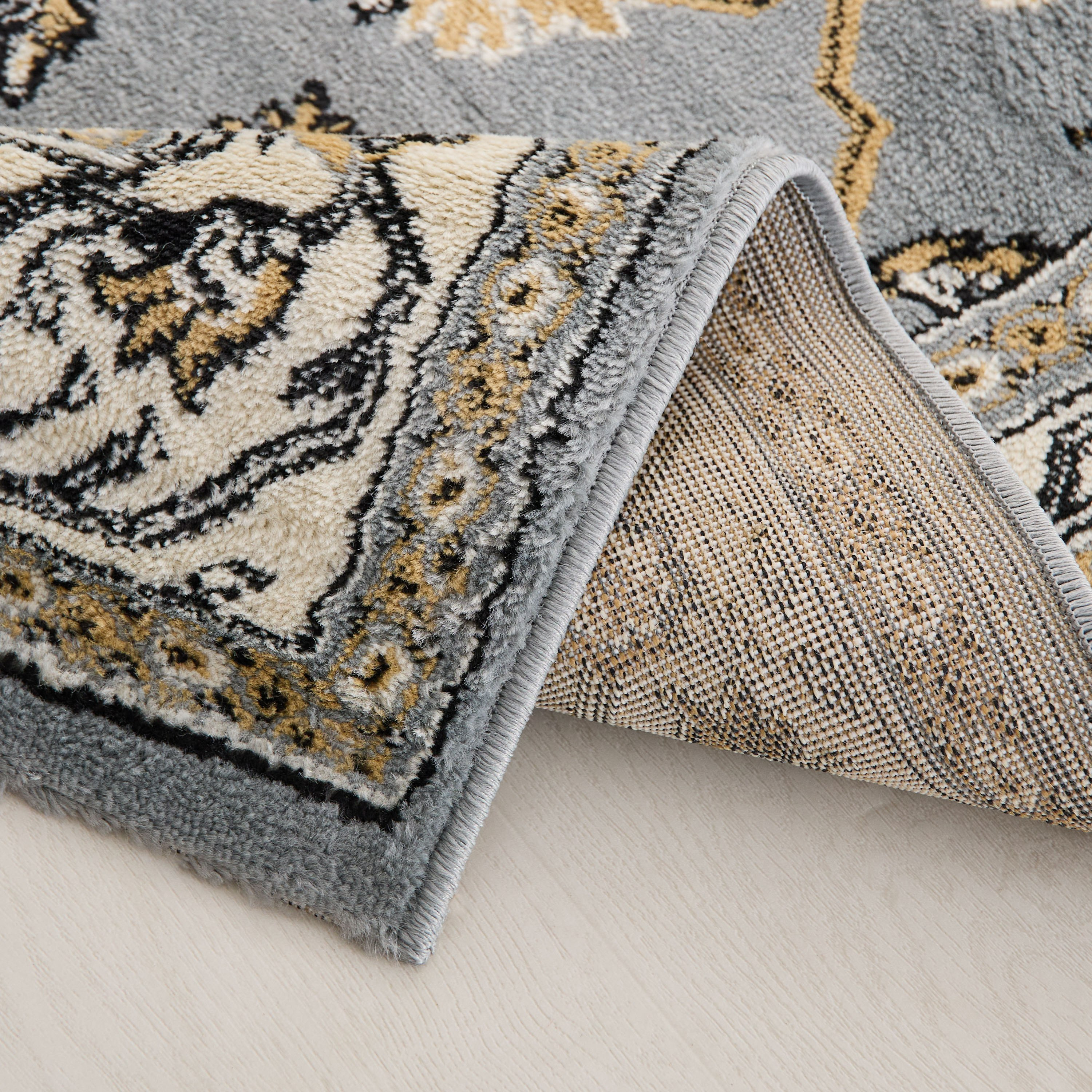 سجادة بولي بروبلين مضادة للبقع فيجاس من مشاعل - 150x60 سم-hbxdecorandfurnishings-floorcoverings-rugs-image-4