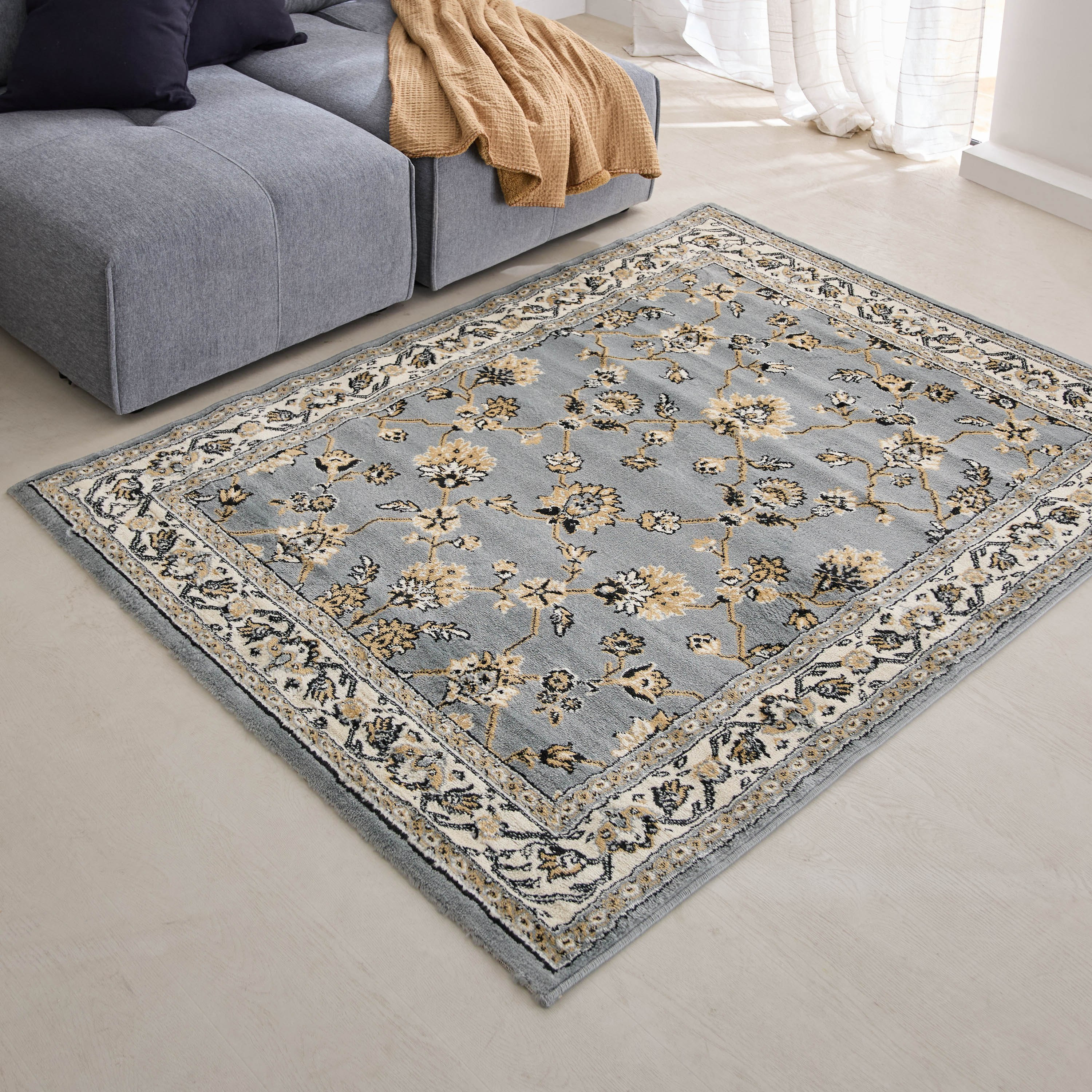 سجادة بولي بروبلين مضادة للبقع فيجاس من مشاعل - 200x150 سم-hbxdecorandfurnishings-floorcoverings-rugs-image-1