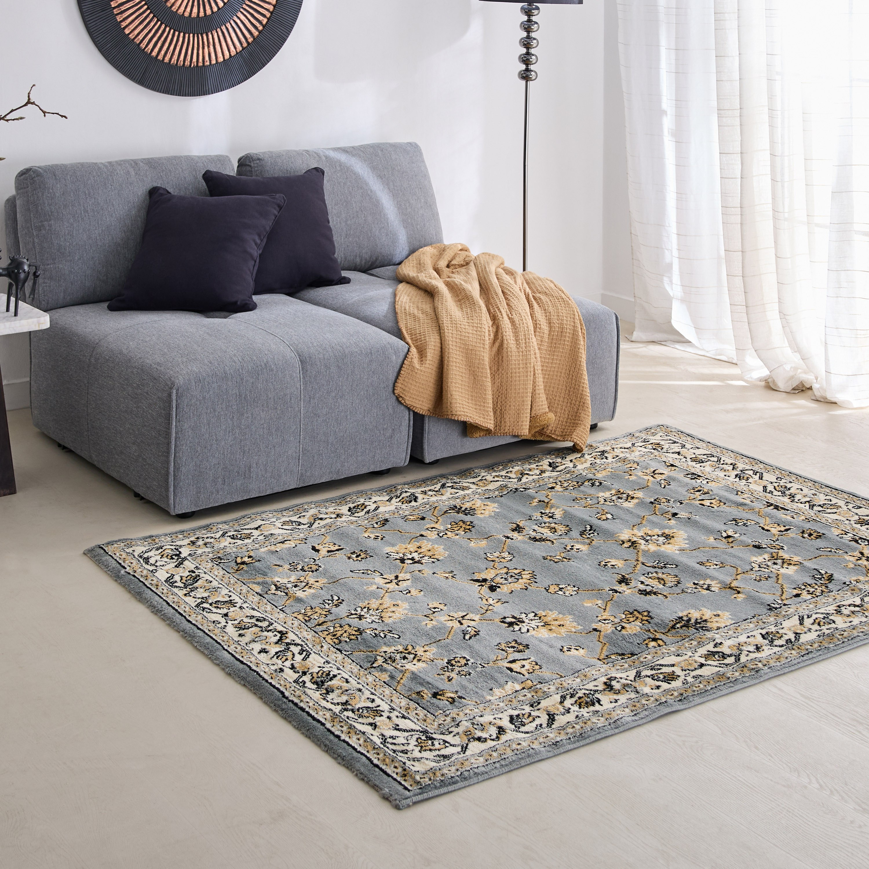 سجادة بولي بروبلين مضادة للبقع فيجاس من مشاعل - 200x150 سم-hbxdecorandfurnishings-floorcoverings-rugs-image-5