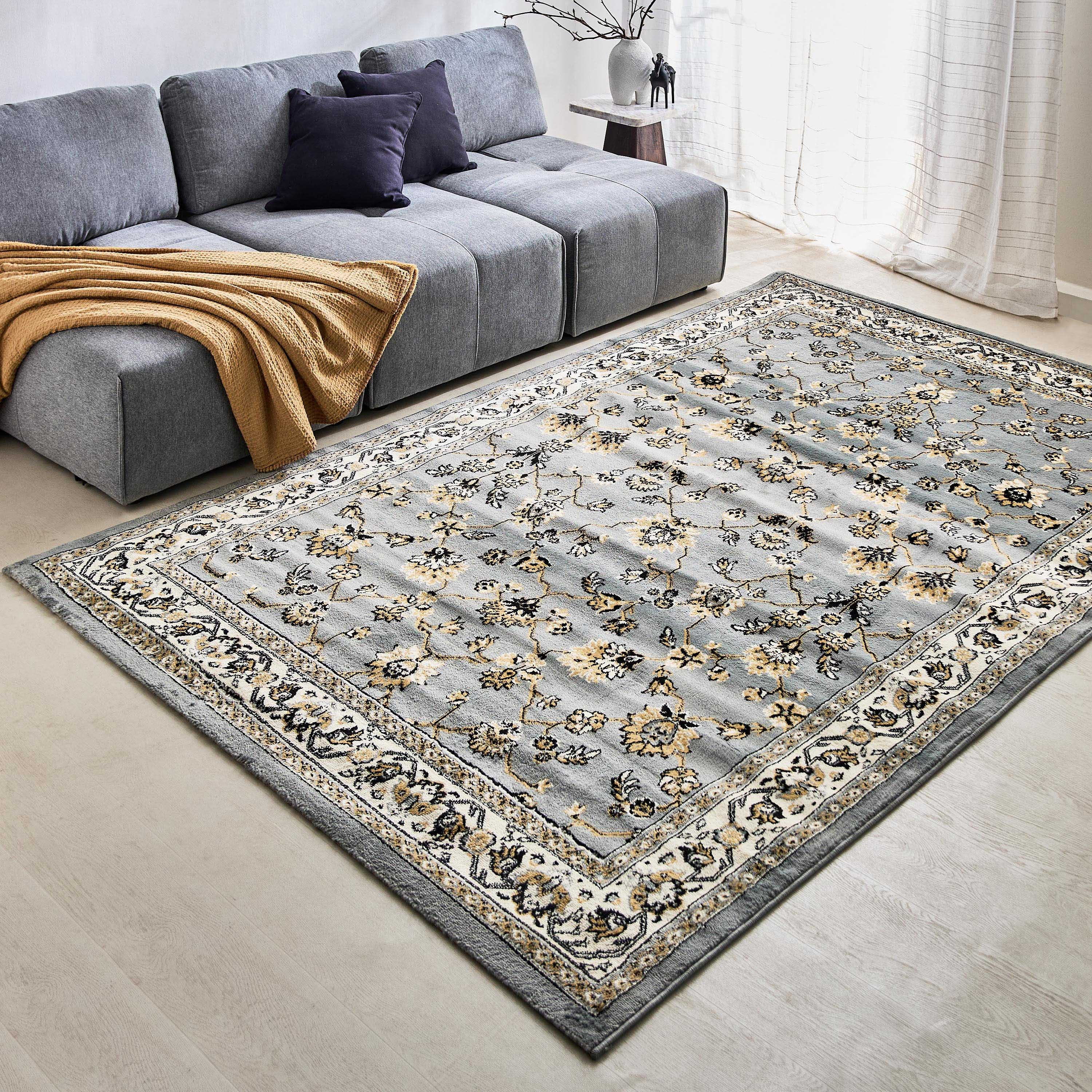 سجادة بولي بروبلين مضادة للبقع فيجاس من مشاعل - 200x300 سم-hbxdecorandfurnishings-floorcoverings-rugs-image-1