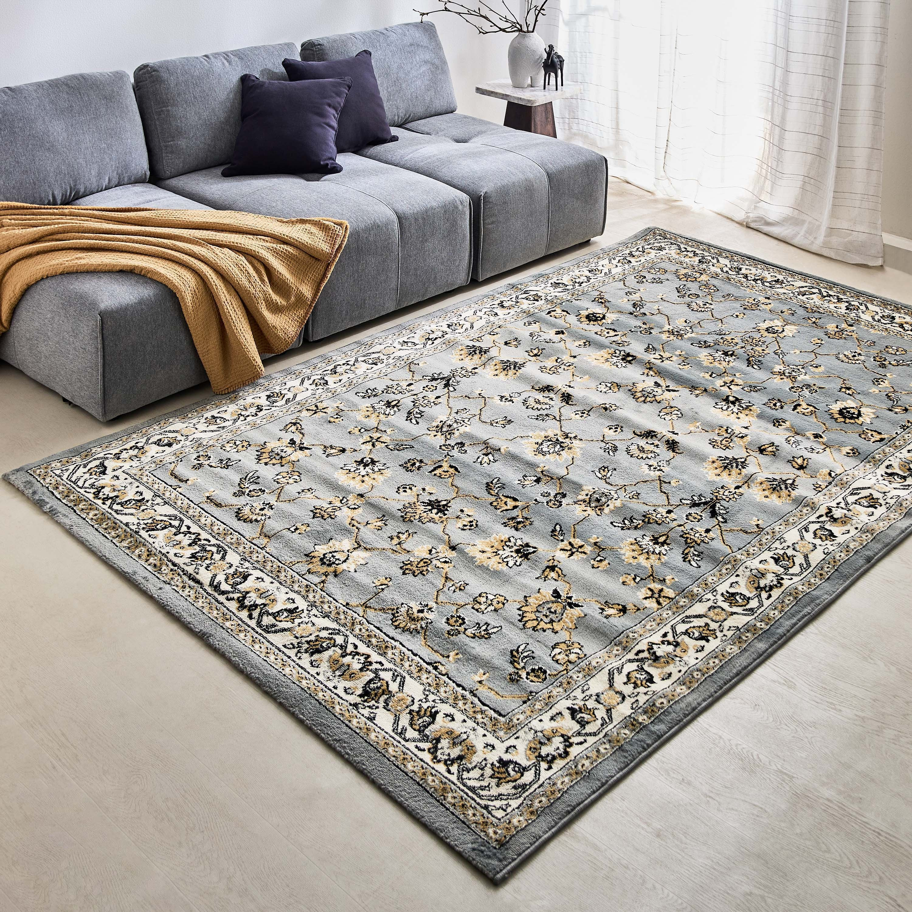 Mashael Vegas Stain Resistant Polypropylene Rug - 240x360 cm-hbxdecorandfurnishings-floorcoverings-rugs-image-1