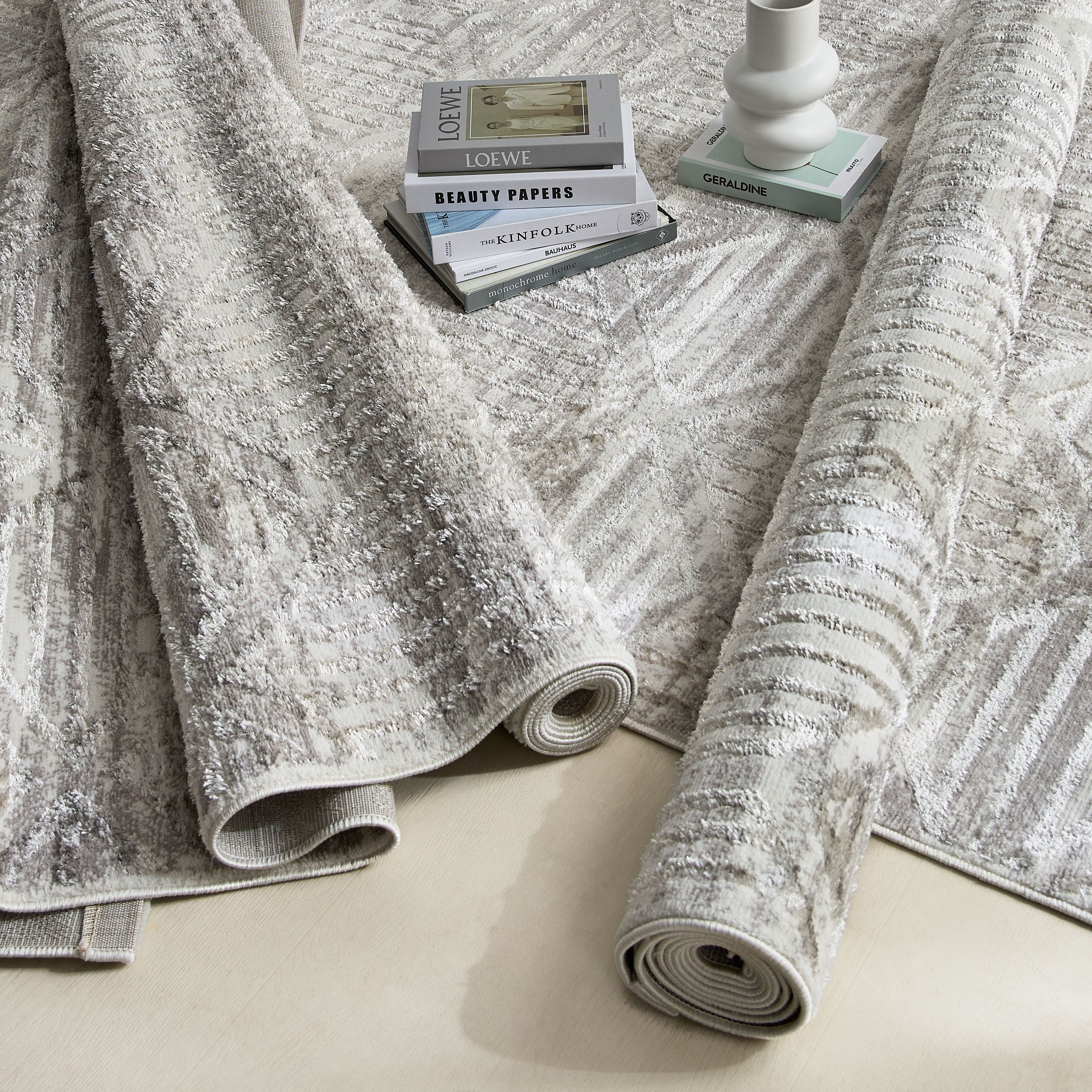 Gloss Brent Stain Resistant Polypropylene Rug - 250x360 cm-hbxdecorandfurnishings-floorcoverings-rugs-image-6