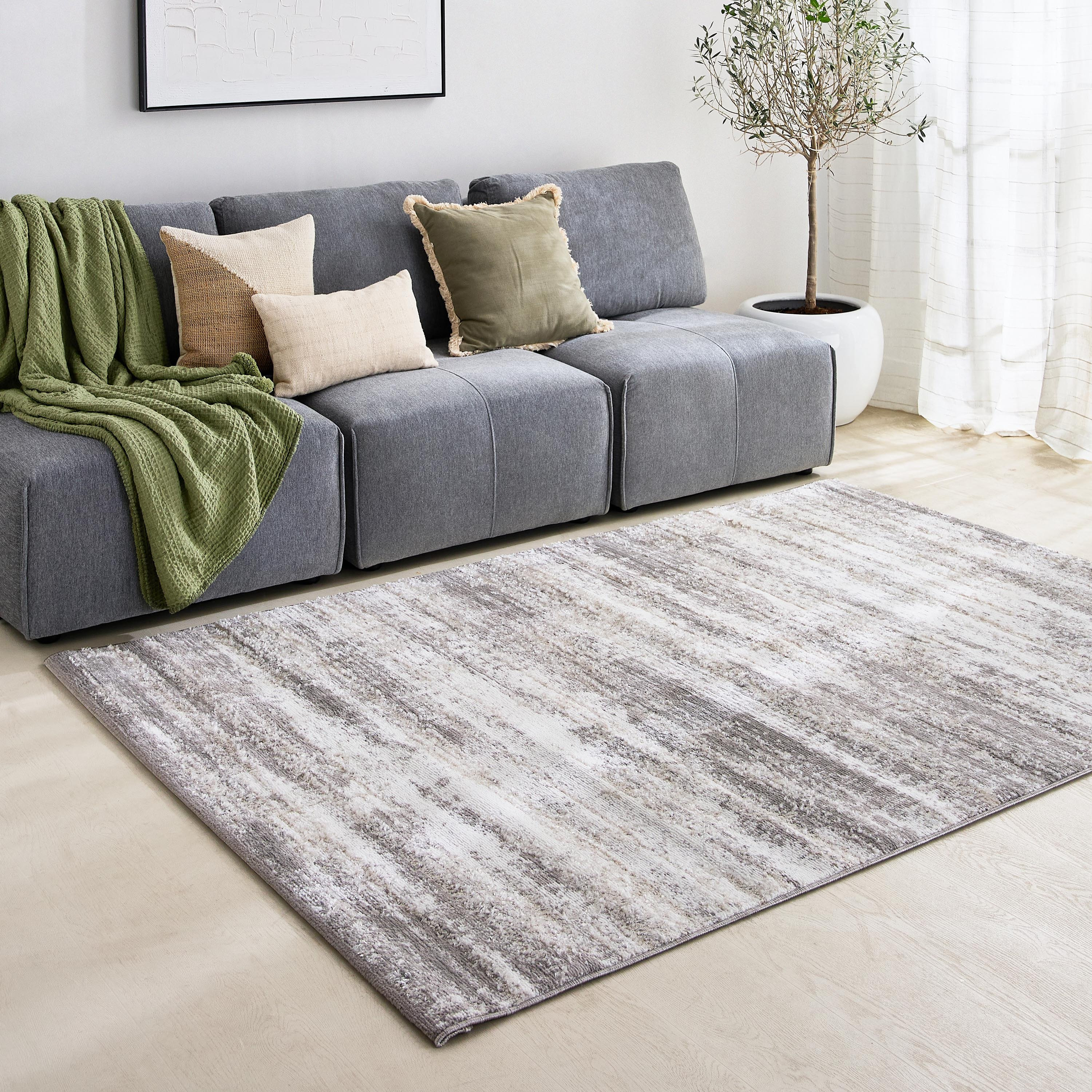 Covara Gloss Belize Stain Resistant Polypropylene Rug - 160x230 cm-hbxdecorandfurnishings-floorcoverings-rugs-image-5