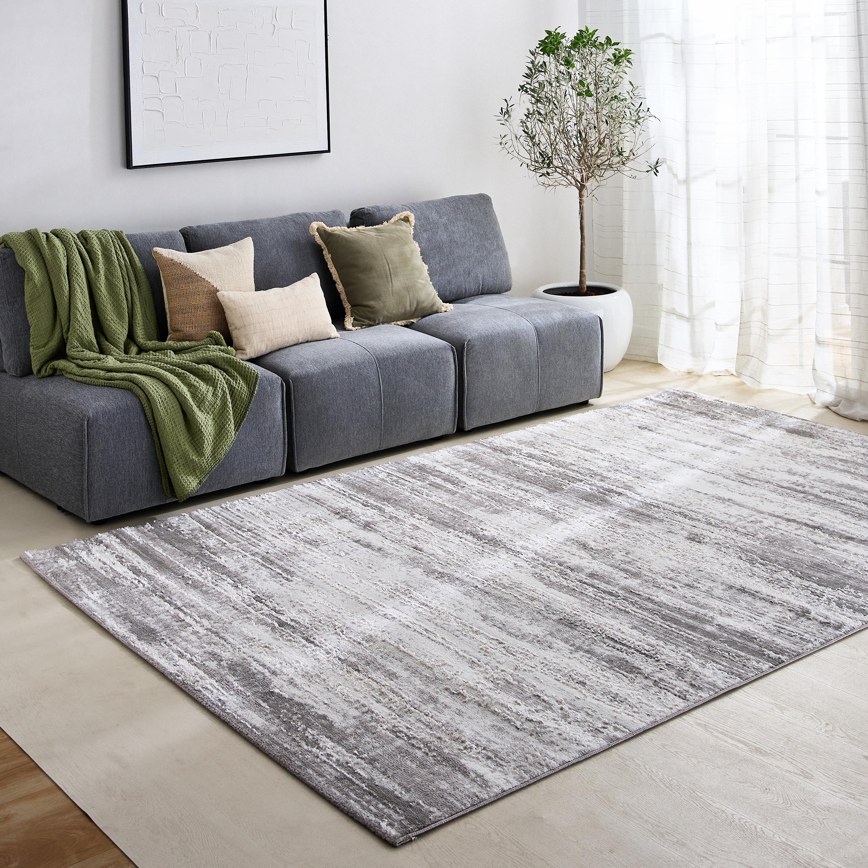 Covara Gloss Belize Stain Resistant Polypropylene Rug - 200x300 cm-hbxdecorandfurnishings-floorcoverings-rugs-image-5