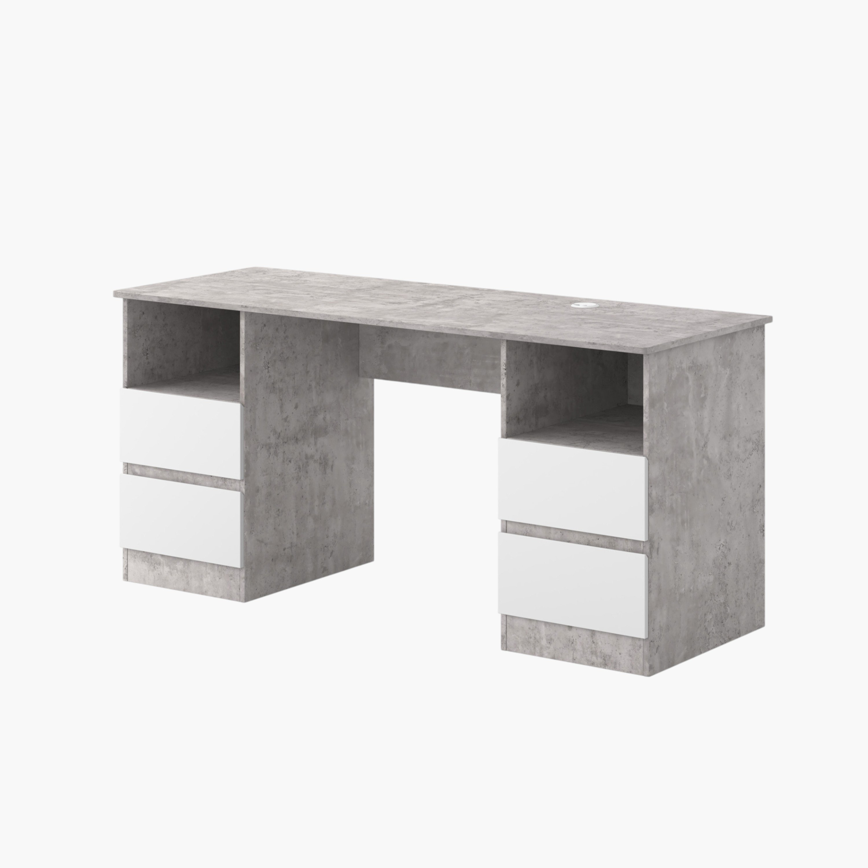 مكتب دراسة كبير 4 أدراج من ألفورد باتارا-hbxfurniture-office-desks-image-2